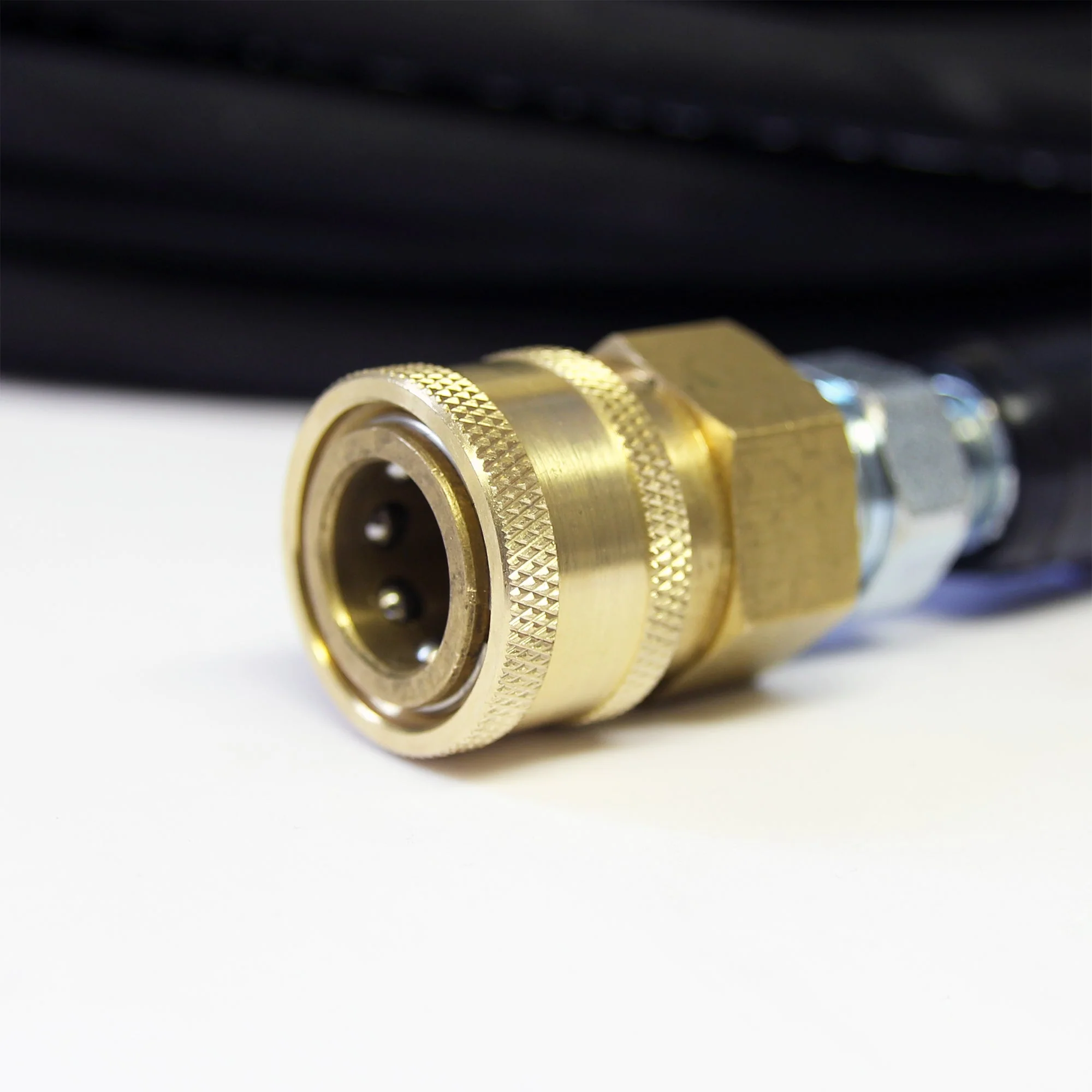 1/4" Pressure Washer Hose - 3/8" Male & Female Quick Release, 220 Bar/3190 PSI Rated - Image 3