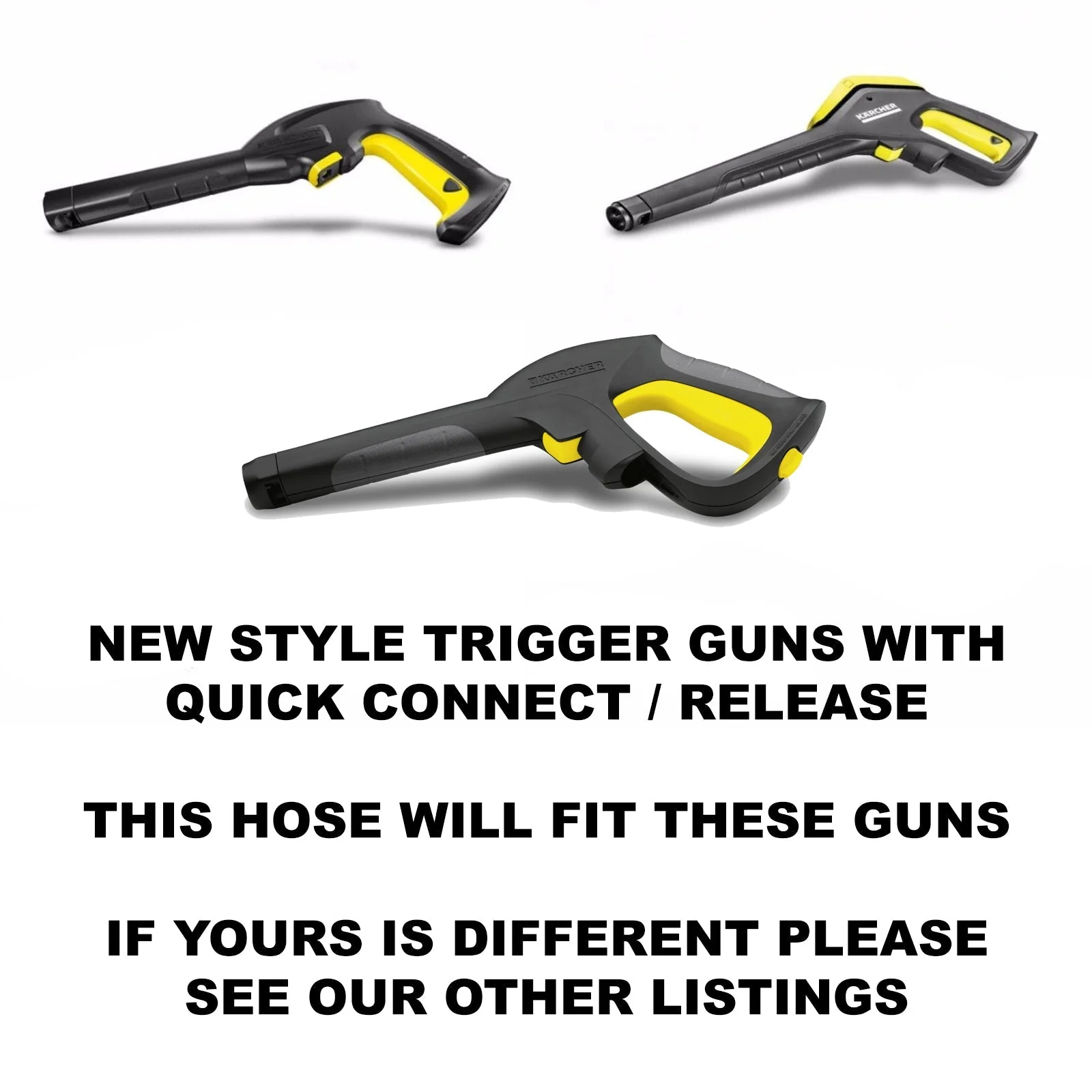10m Karcher Click Bayonet - Click Bayonet Heavy Duty Rubber K series Hose - Image 4