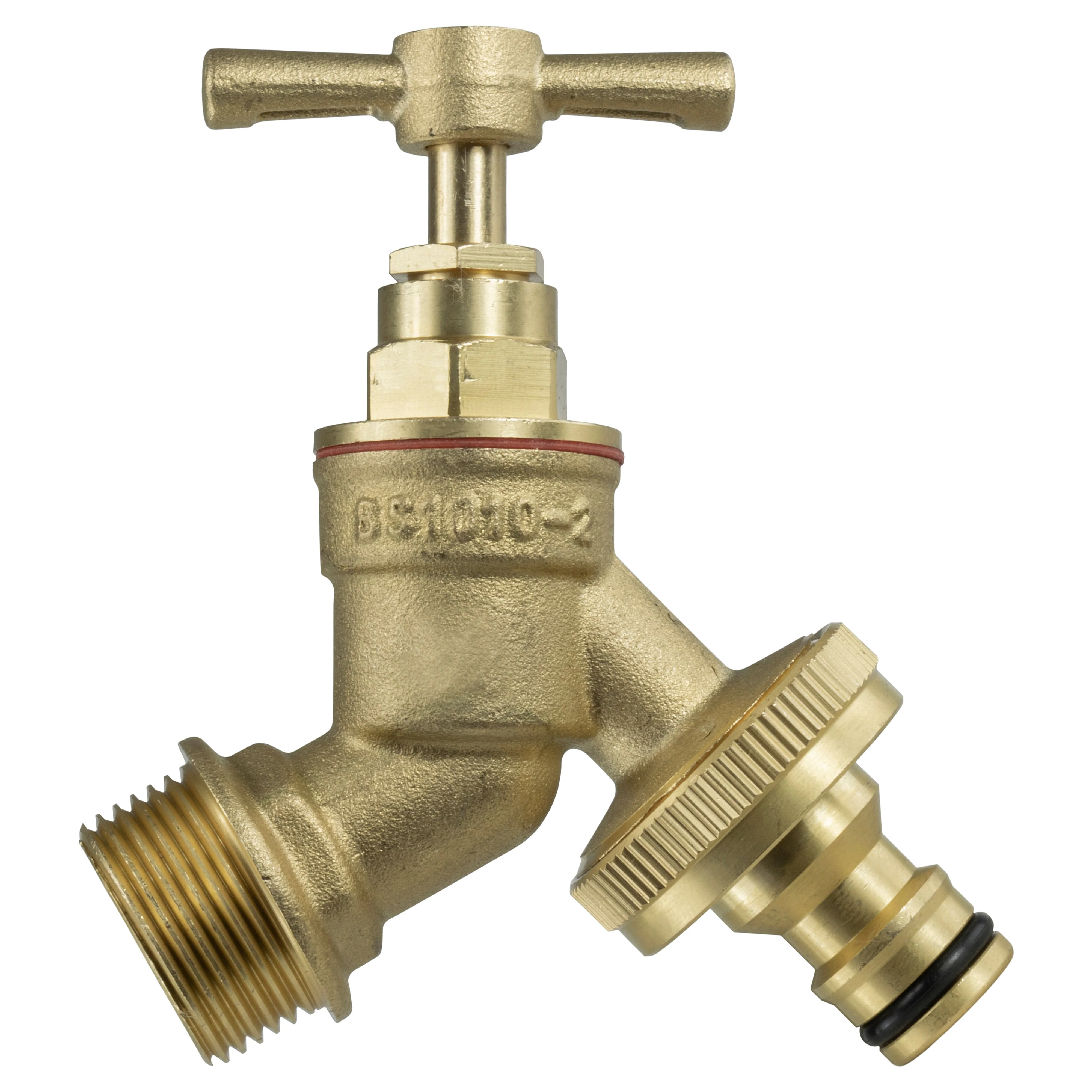 15mm Brass Wall Flange Kit with Brass Quick Connect Tap - Image 7
