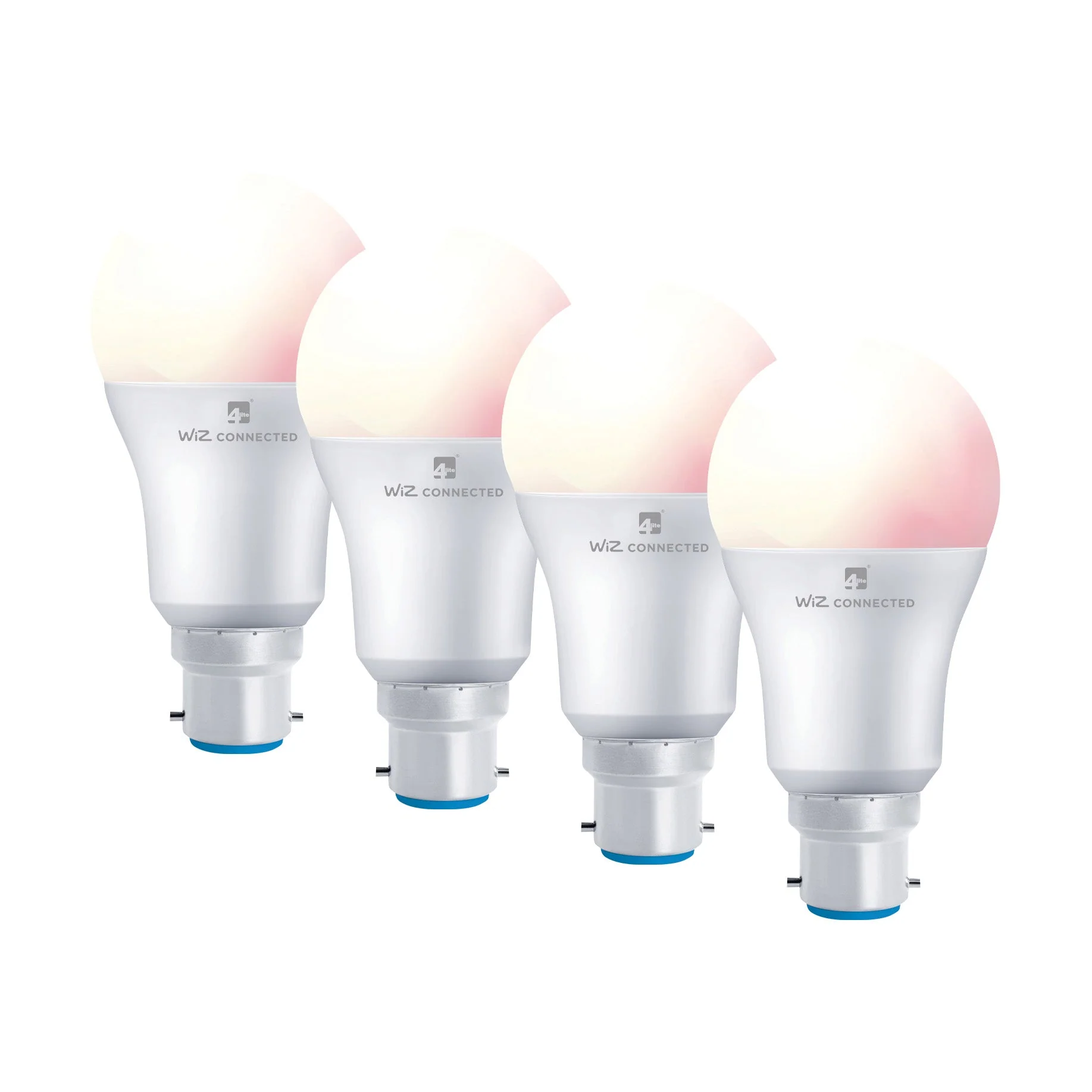 4lite WiZ Connected A60 Dimmable Multicolour WiFi LED Smart Bulb - B22 Bayonet - Image 9