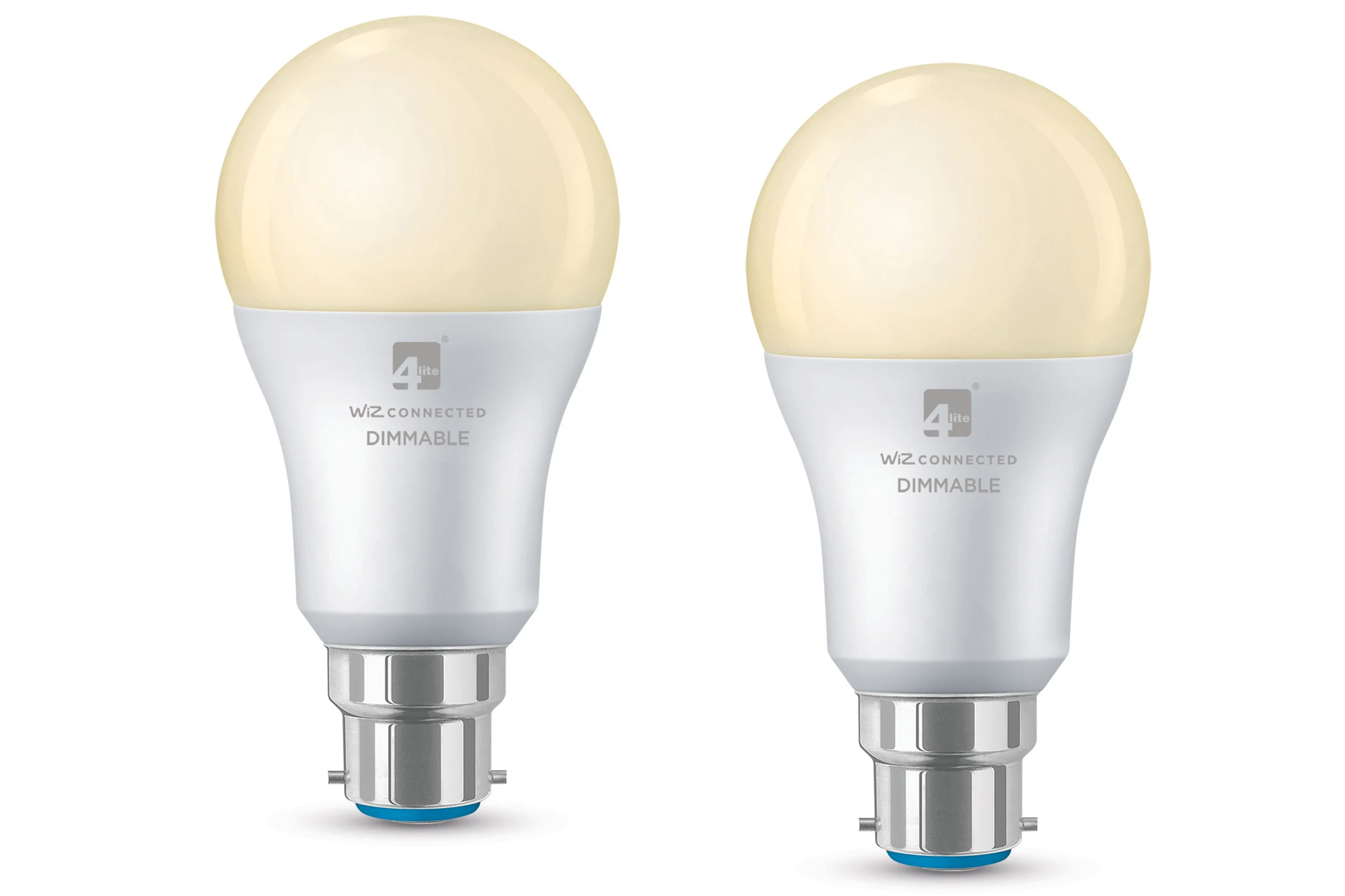 4lite WiZ Connected A60 Warm White WiFi LED Smart Bulb - B22 Bayonet Cap - Image 4