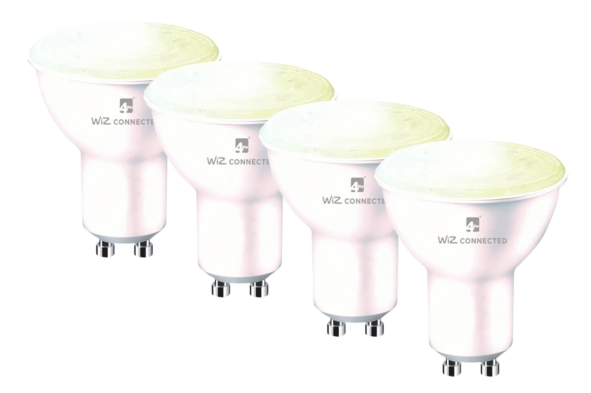 4lite WiZ Connected Dimmable White WiFi LED Smart Bulb - GU10 - Image 7
