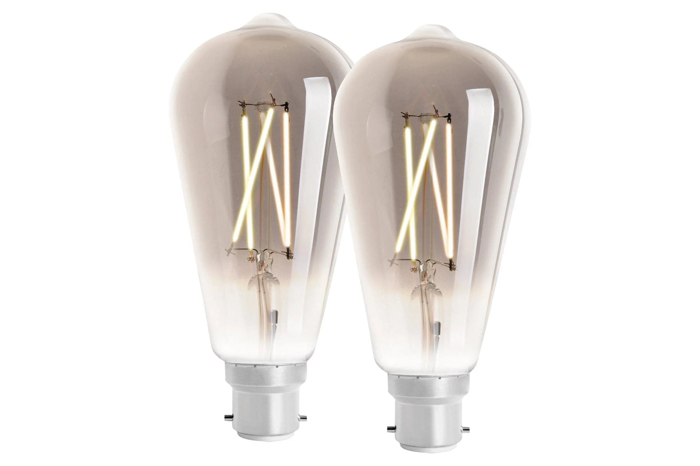4lite WiZ Connected ST64 Smoky White WiFi LED Smart Bulb - B22 Bayonet - Image 6