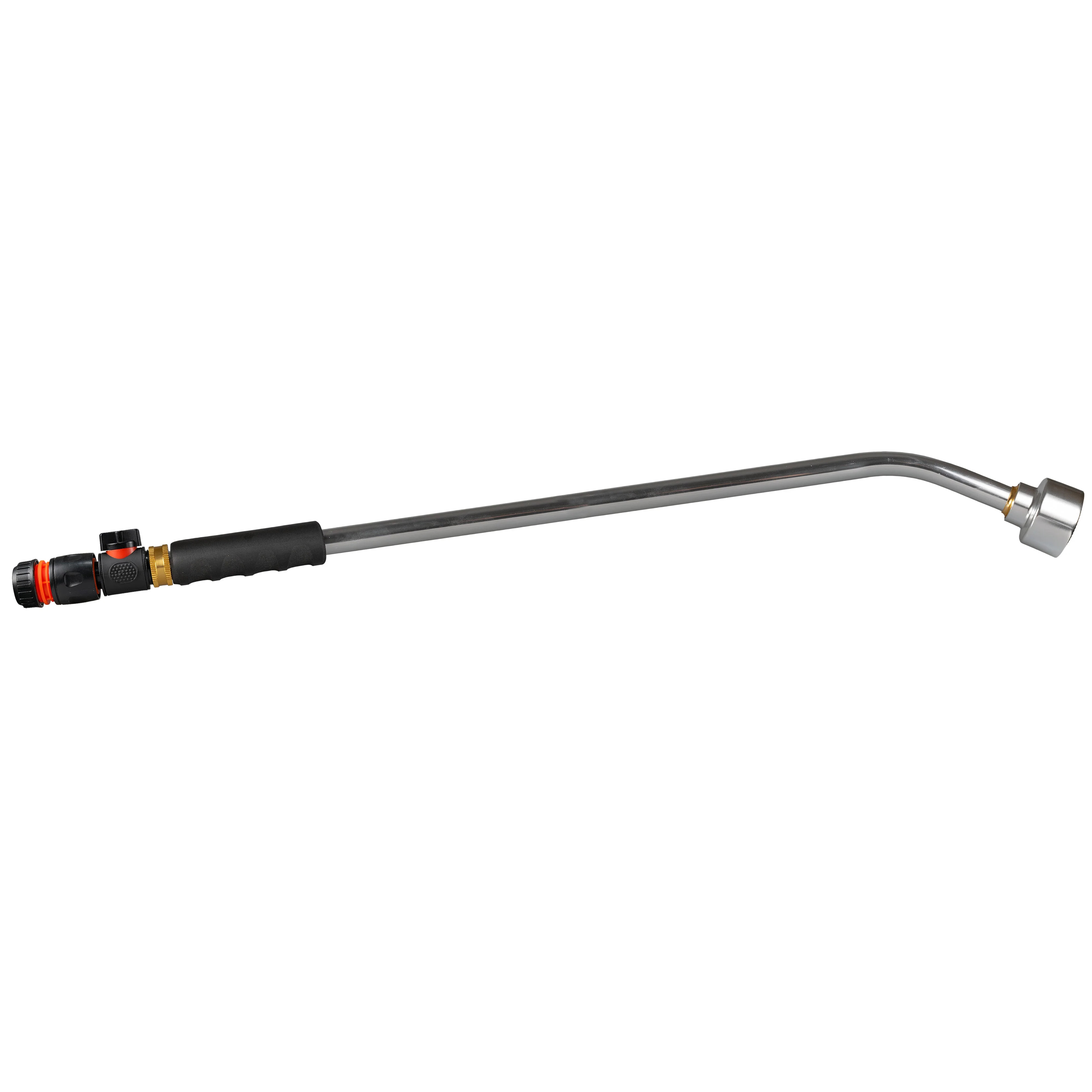 75cm Garden Watering Lance with Quick Connect Valve (Black) and Hose Connector - Image 4