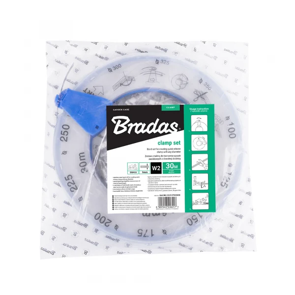 A2 Hose Clip Tape PVC Box + 50 Clips - Image 4