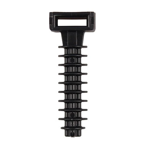 Black Cable Tie Plugs - 8.0 x 40mm (100 Pack)