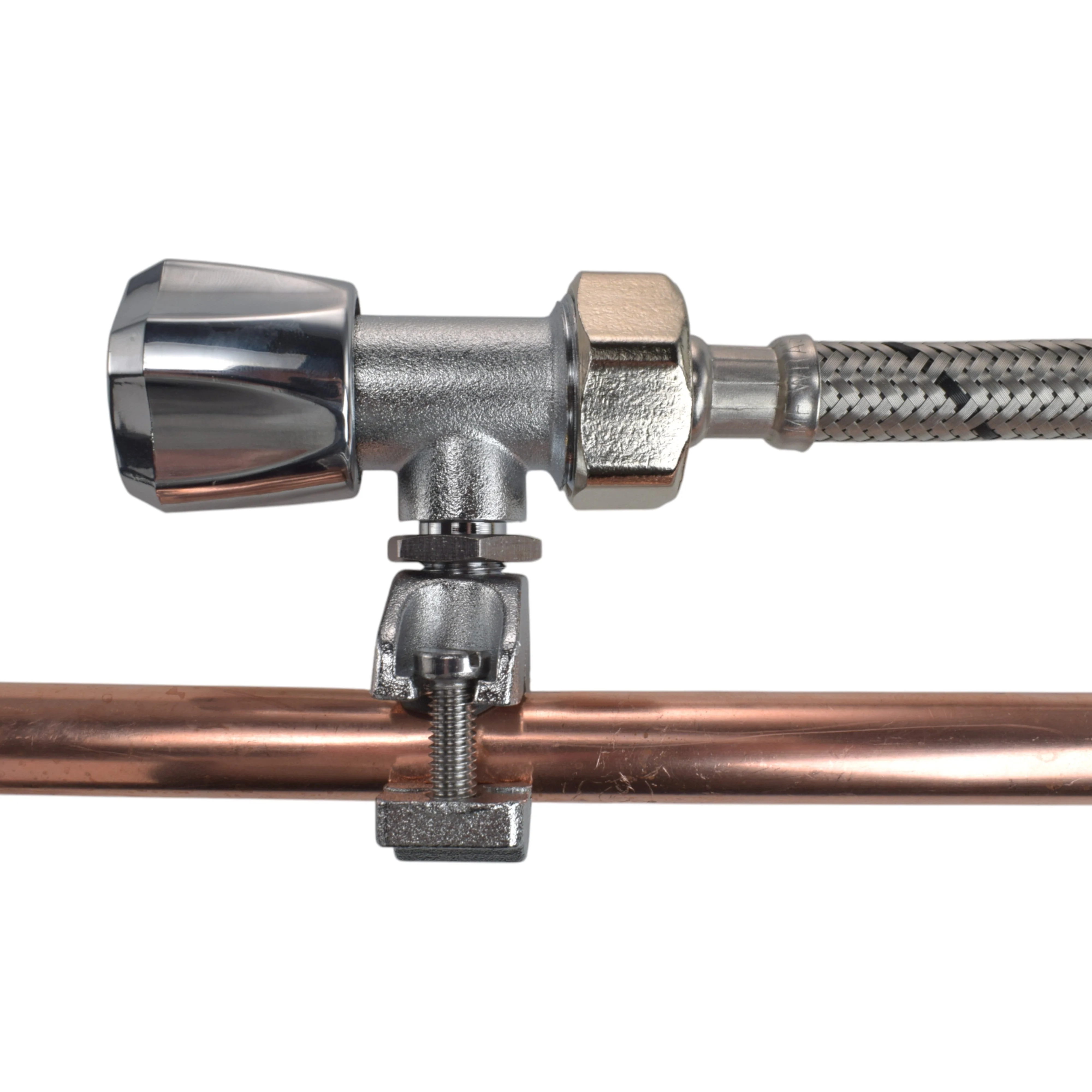 Brass Barbed Bib Tap FULL Connection Kit - Image 10