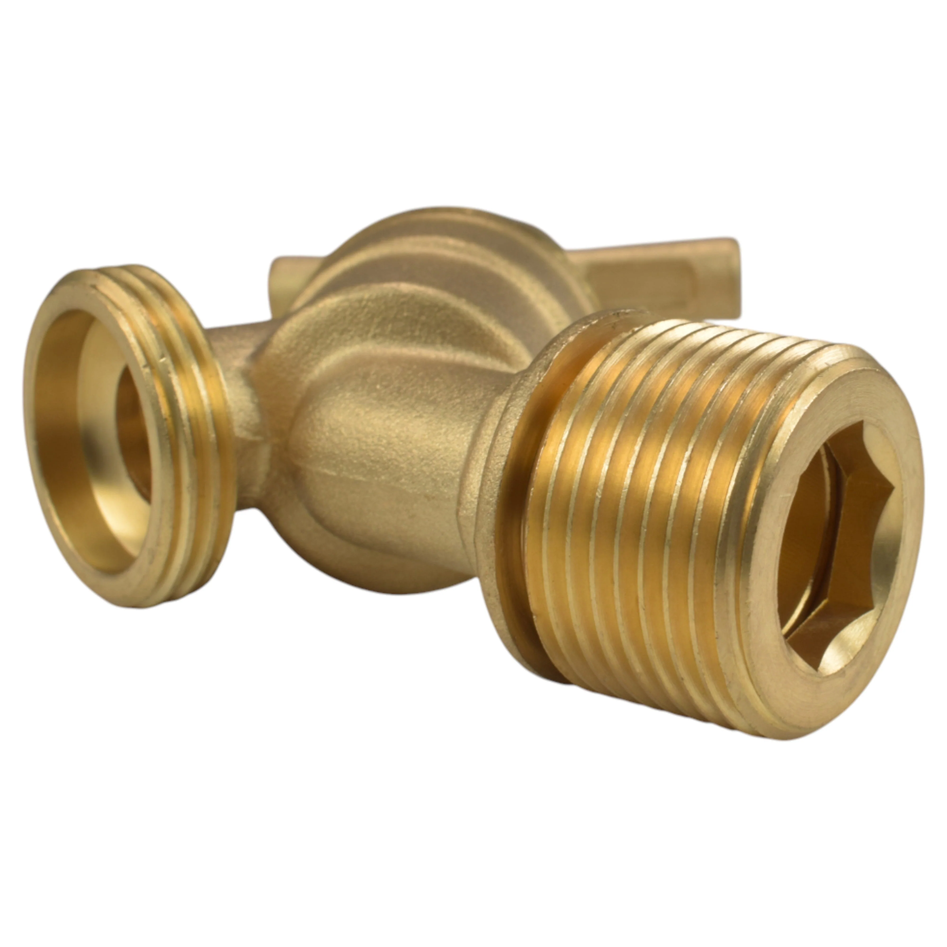 Brass Bib Tap Kit with Barb/Quick Connect Outlet, 1/2" and 3/4" BSP Thread Inlet - Image 18