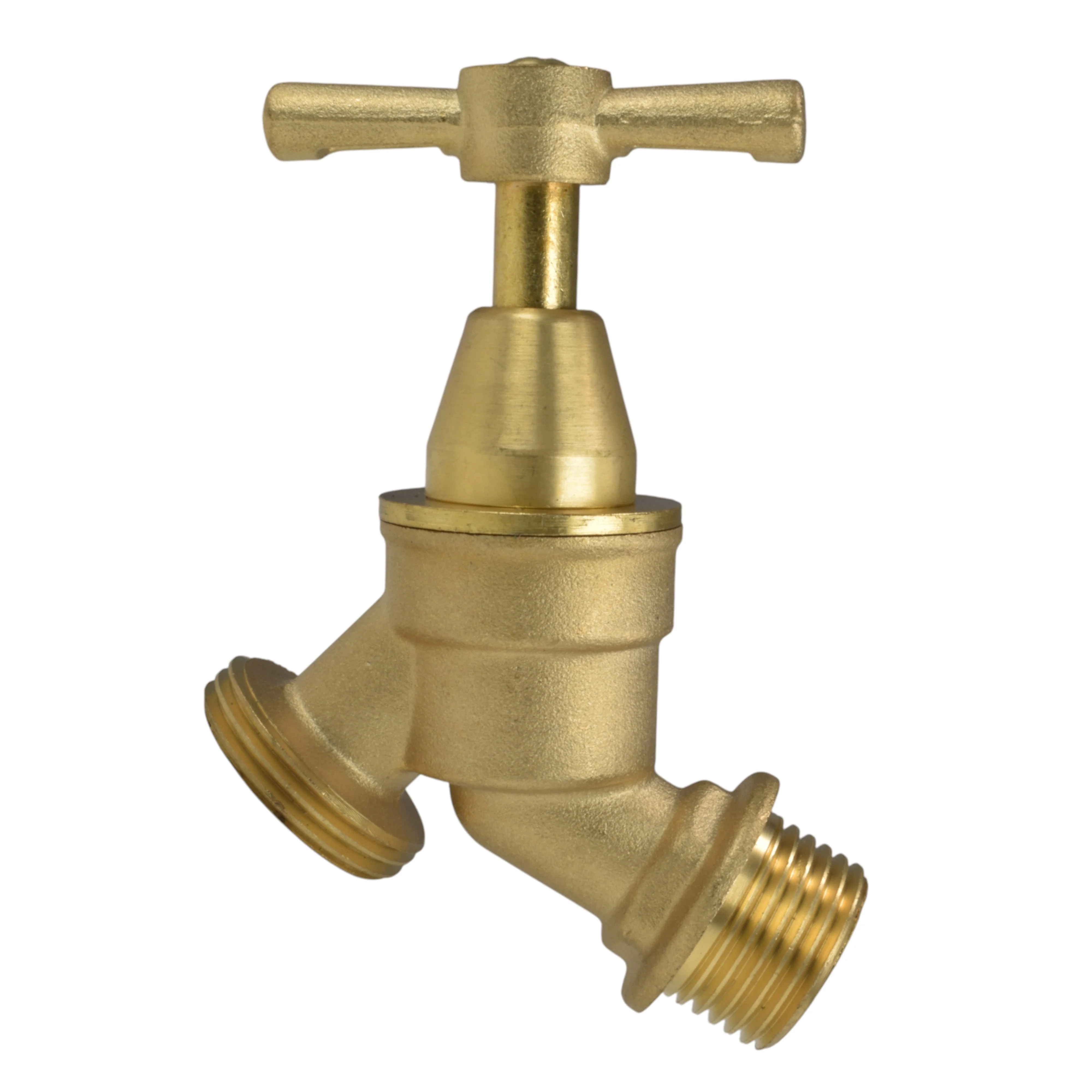 Brass Bib Tap Kit with Barb/Quick Connect Outlet, 1/2" and 3/4" BSP Thread Inlet - Image 6