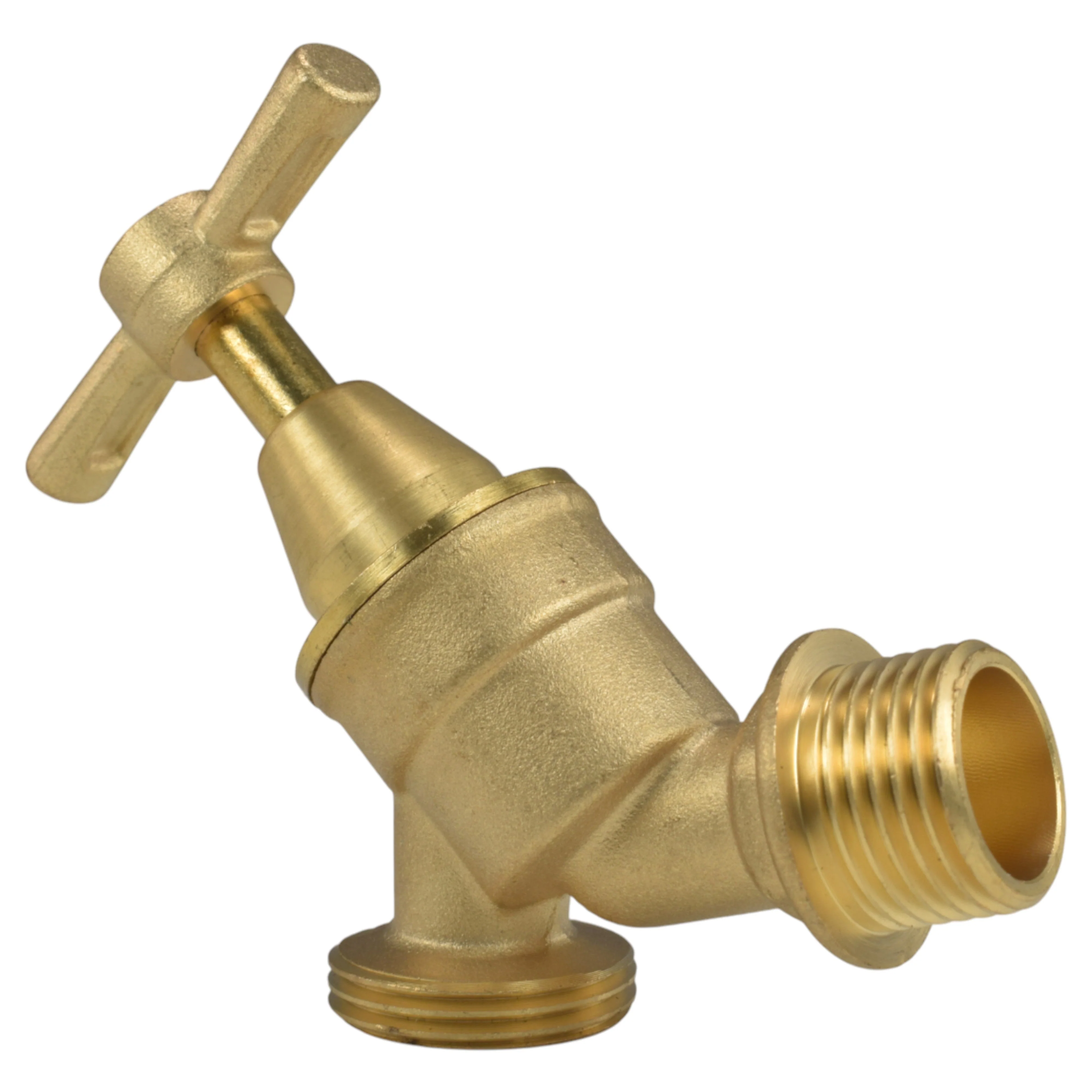 Brass Bib Tap Kit with Barb/Quick Connect Outlet, 1/2" and 3/4" BSP Thread Inlet - Image 7
