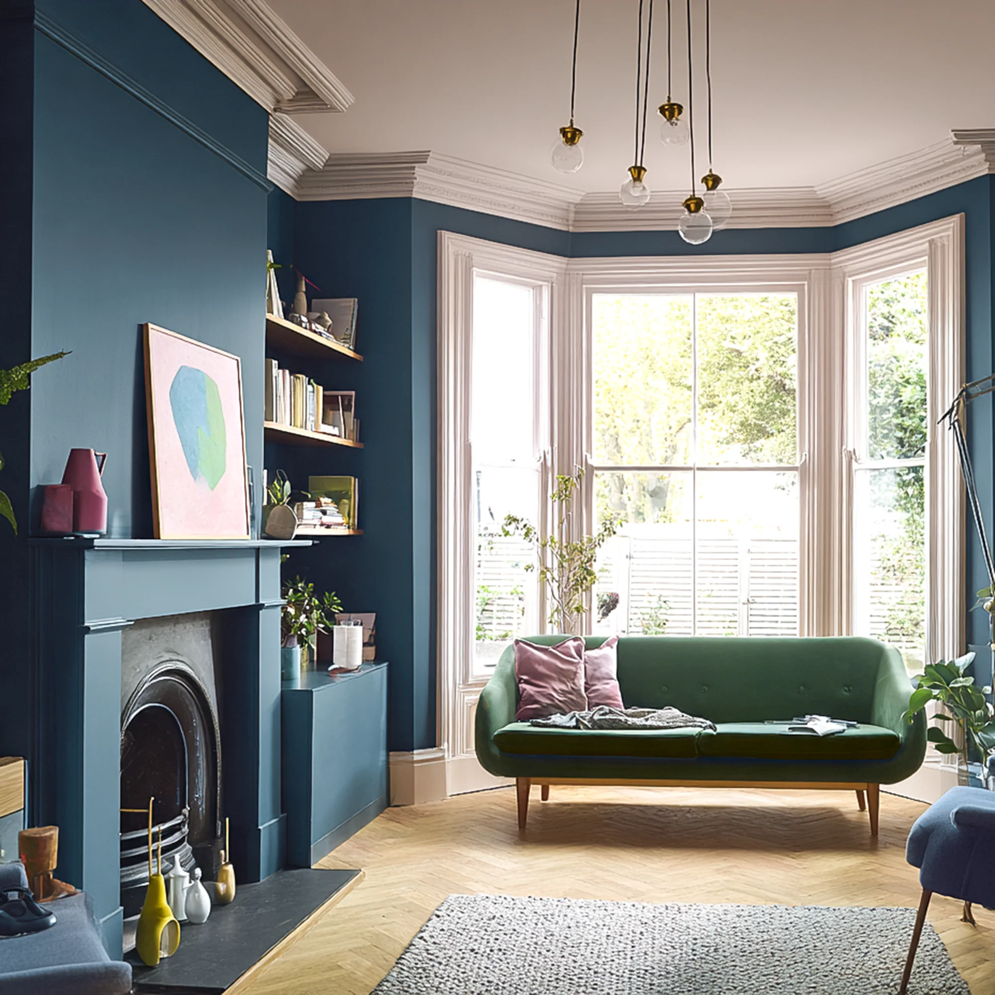 Little Knights - Brodick Blue Deep & Rich - Matte/Eggshell/Silk/Satin/Gloss Interior Paint - Image 2