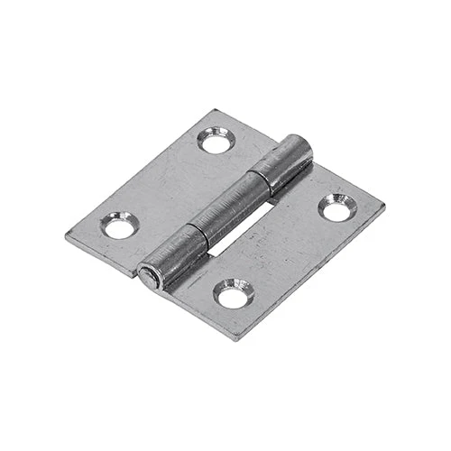 Butt Hinge - Fixed Pin - Zinc - For Cabinets & Doors - Image 3