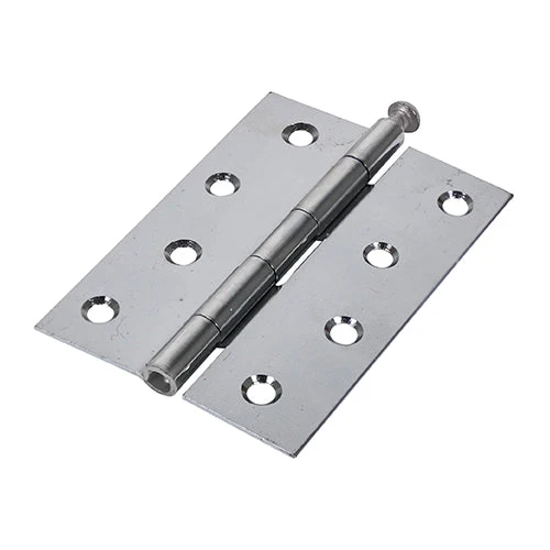 Butt Hinge - Loose Pin - Polished Chrome - For Doors - Image 3