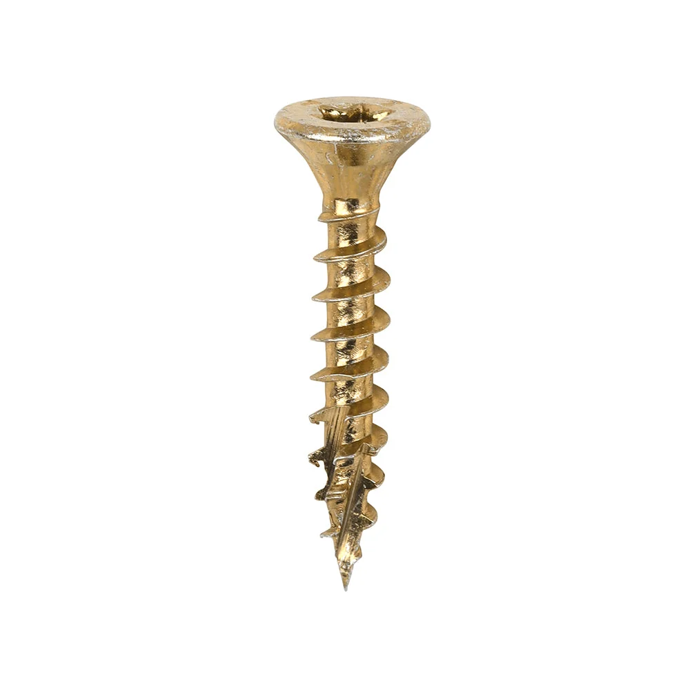 C2 Clamp-Fix - TX - Double Countersunk with Ribs - Twin-Cut - Yellow
