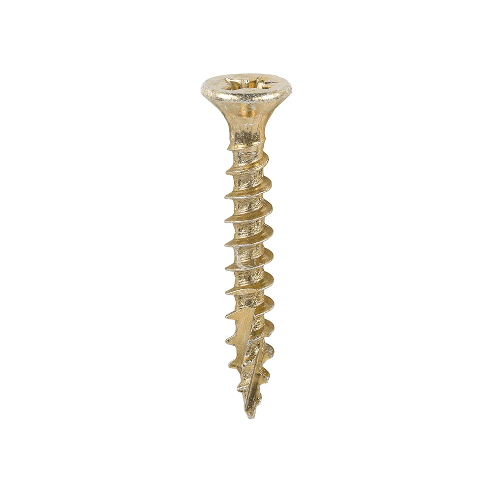 TIMCO C2 Strong-Fix – PZ – Double Countersunk – Twin-Cut – Yellow