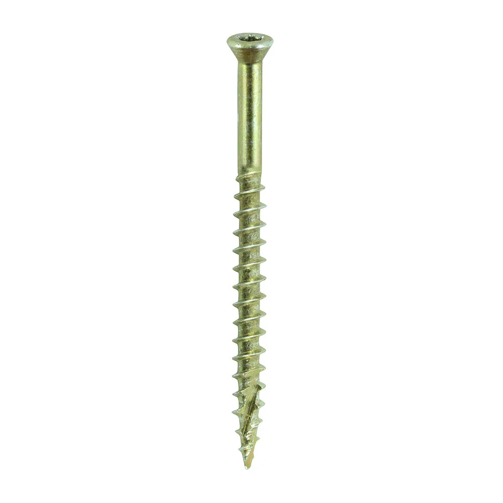 TIMCO C2 Tongue-Fix – TX – Reduced Countersunk – Twin-Cut – Yellow - Image 2