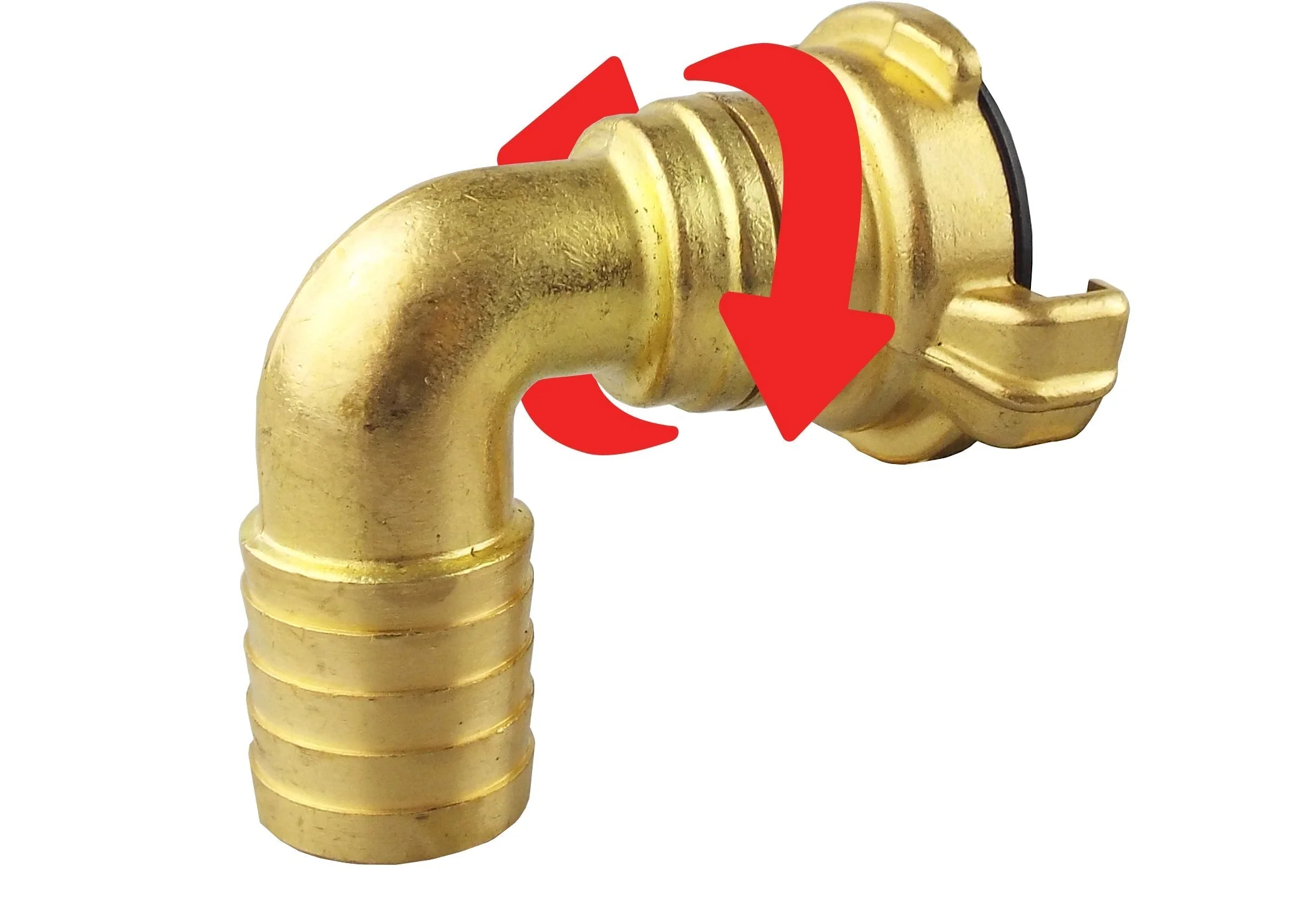 Claw Brass - Swivel Elbow 1" Hose - Image 4