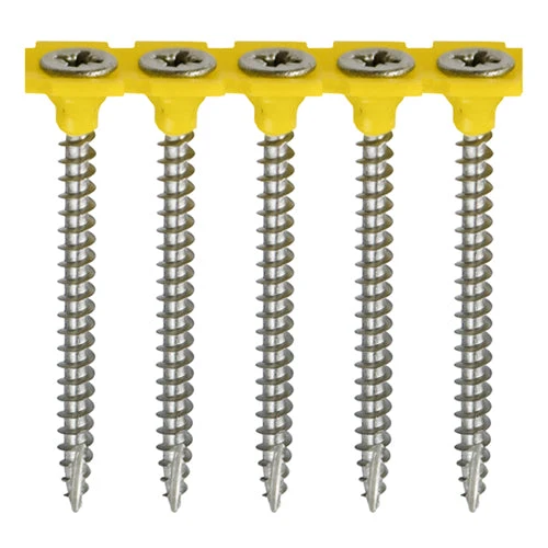 TIMCO Collated Classic Multi-Purpose Screws – PZ – Double Countersunk – A2 Stainless Steel - Image 2