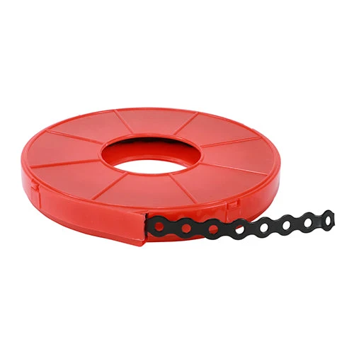 Coloured Fixing Band – Black (12mm x 10m)