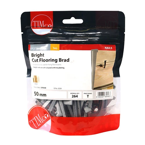 Cut Flooring Brads – Bright – 1kg Bags - Image 2