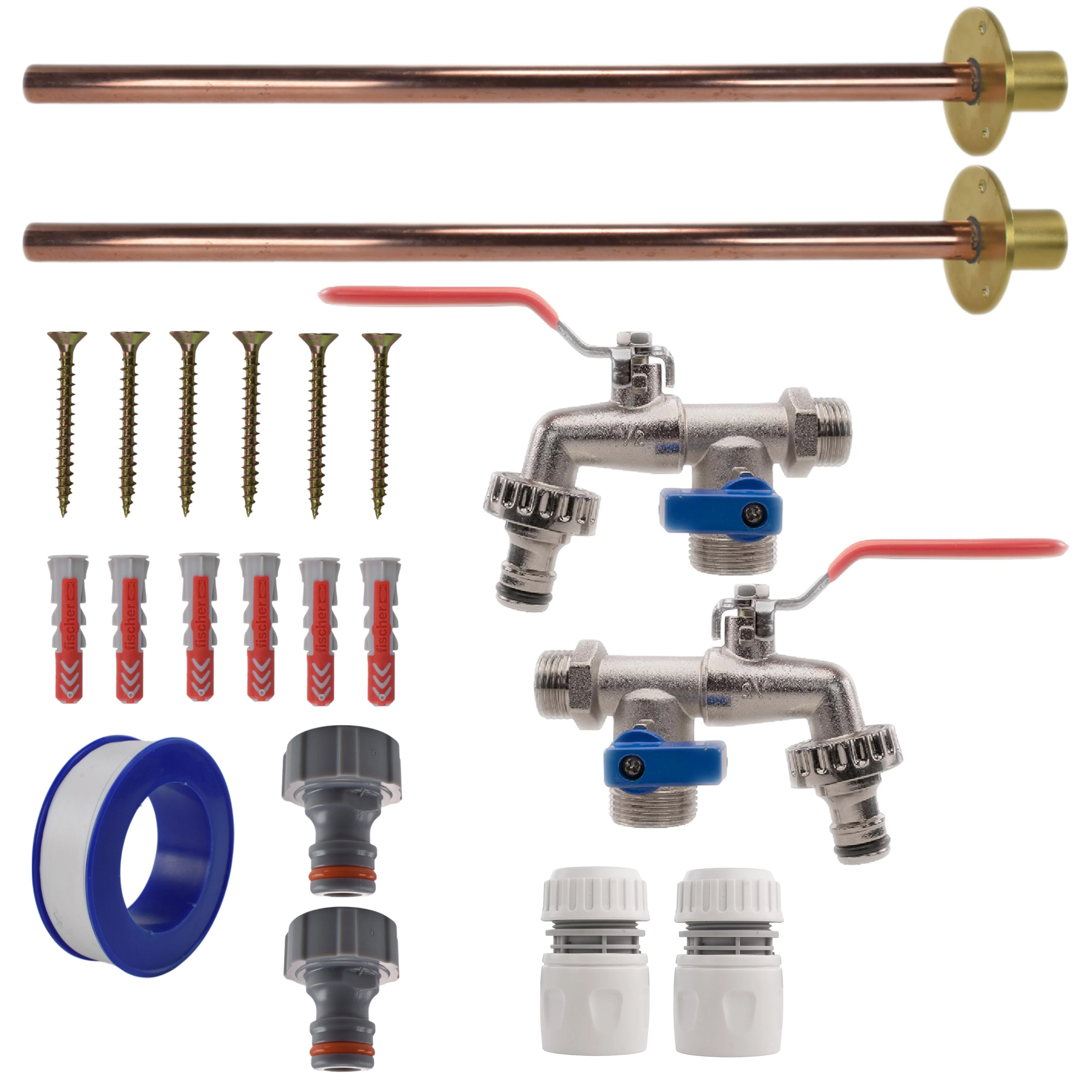 Double Lever Tap BASIC Connection Kit x2 - Image 11