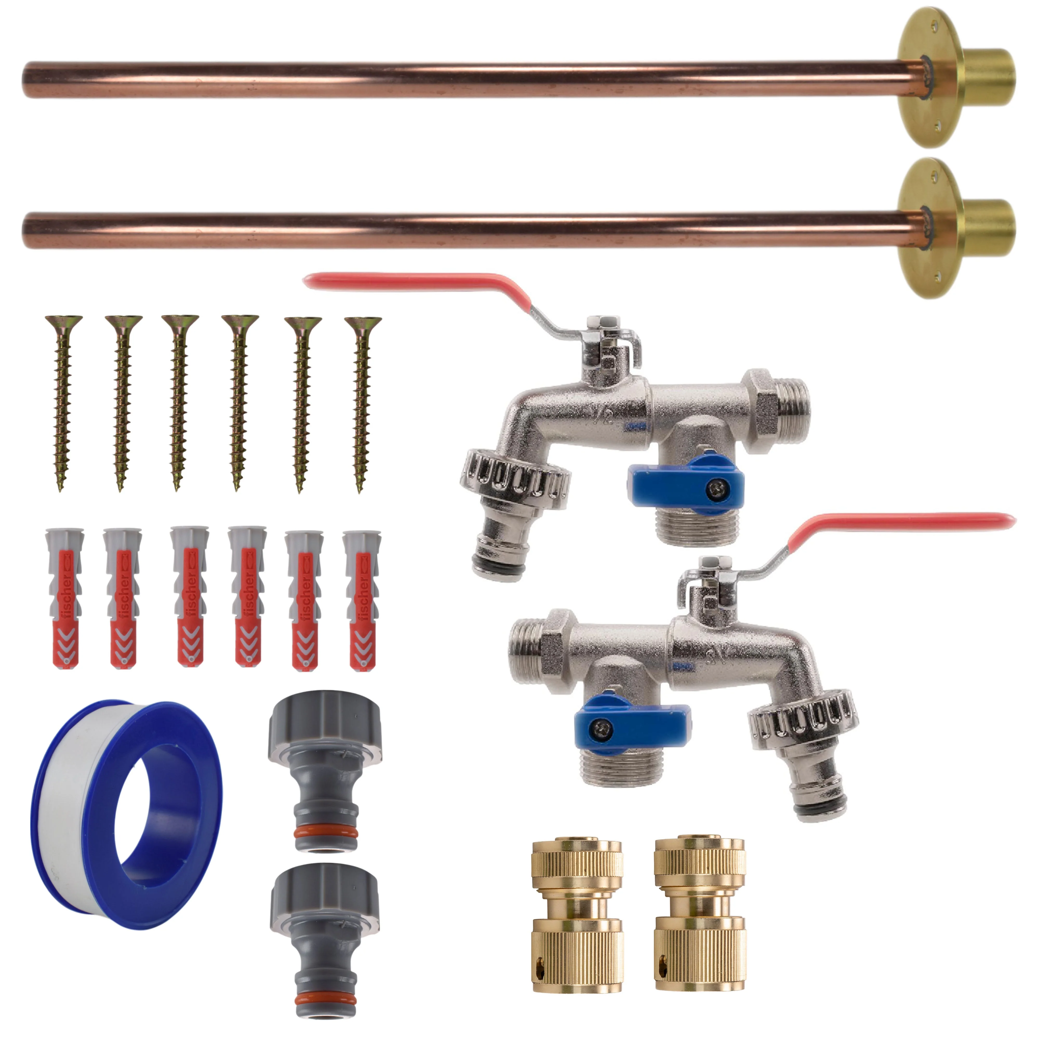 Double Lever Tap BASIC Connection Kit x2 - Image 12