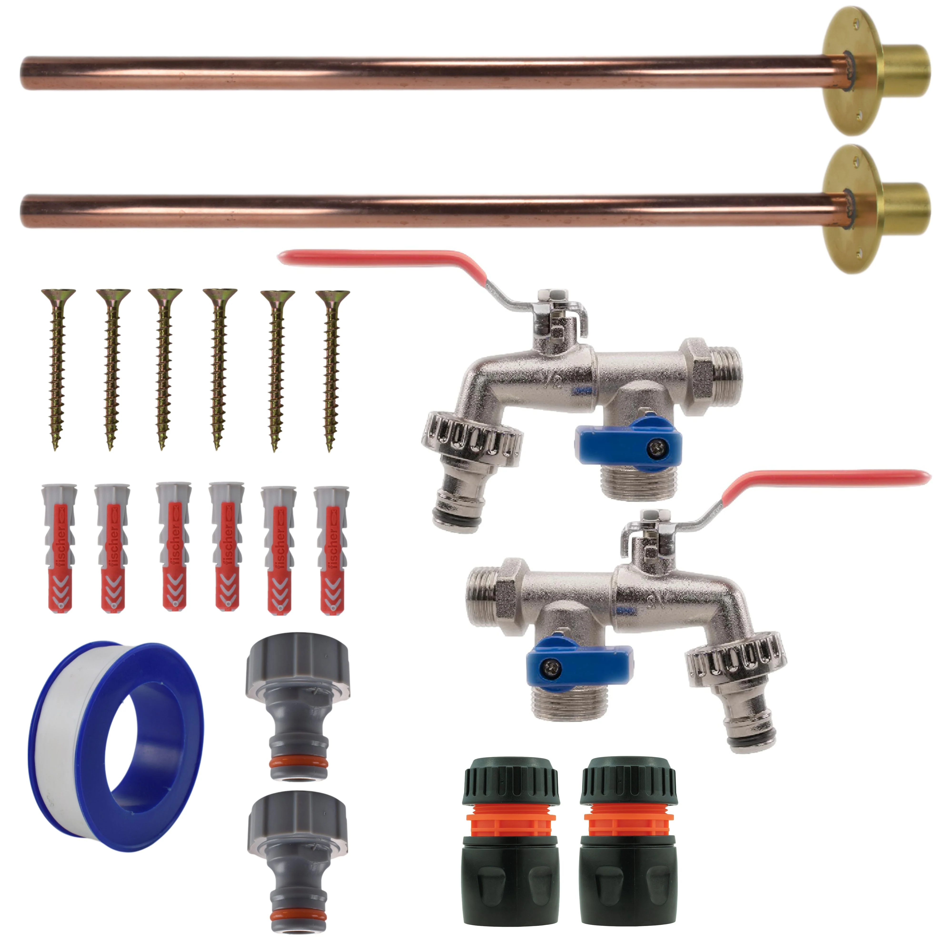 Double Lever Tap BASIC Connection Kit x2 - Image 14