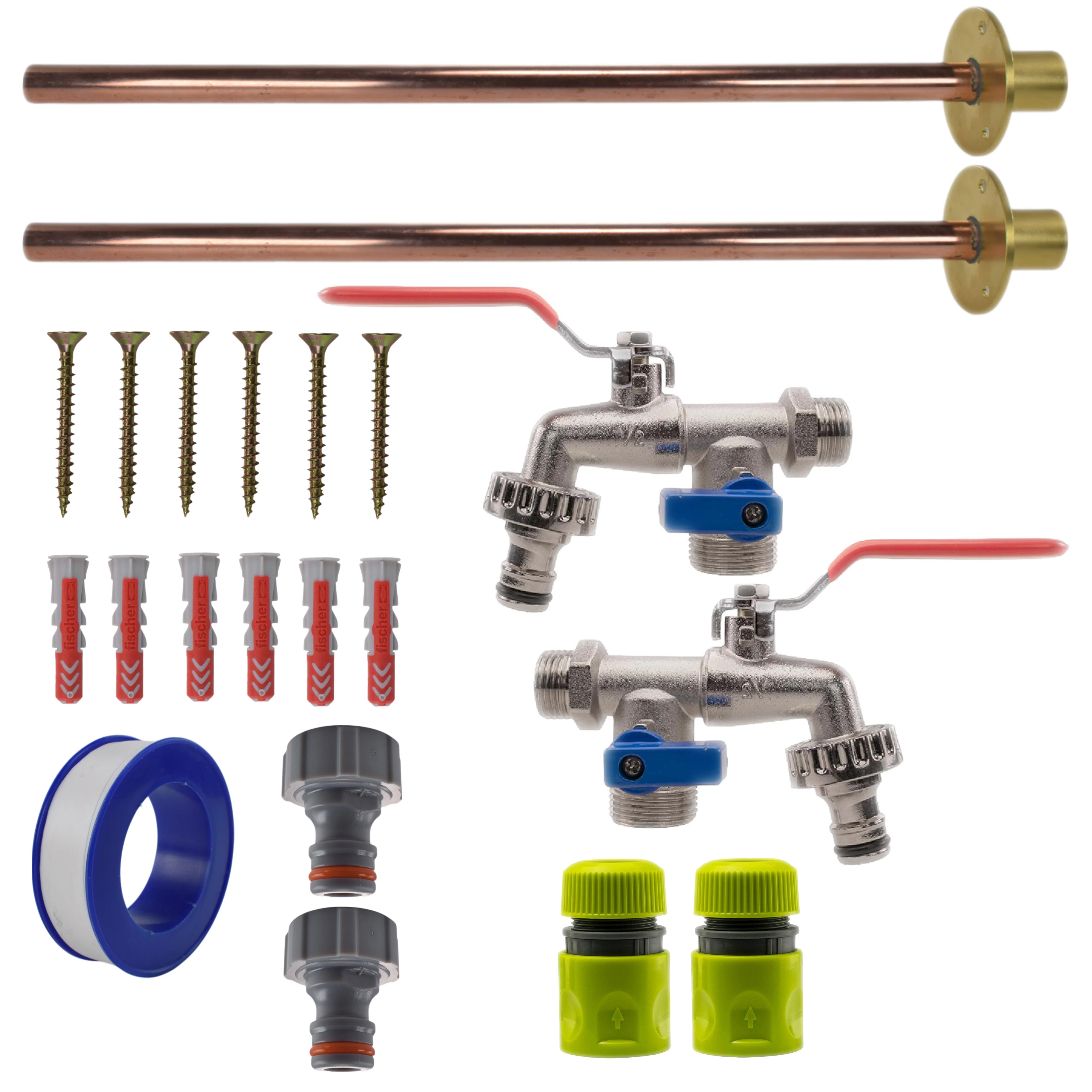 Double Lever Tap BASIC Connection Kit x2 - Image 9