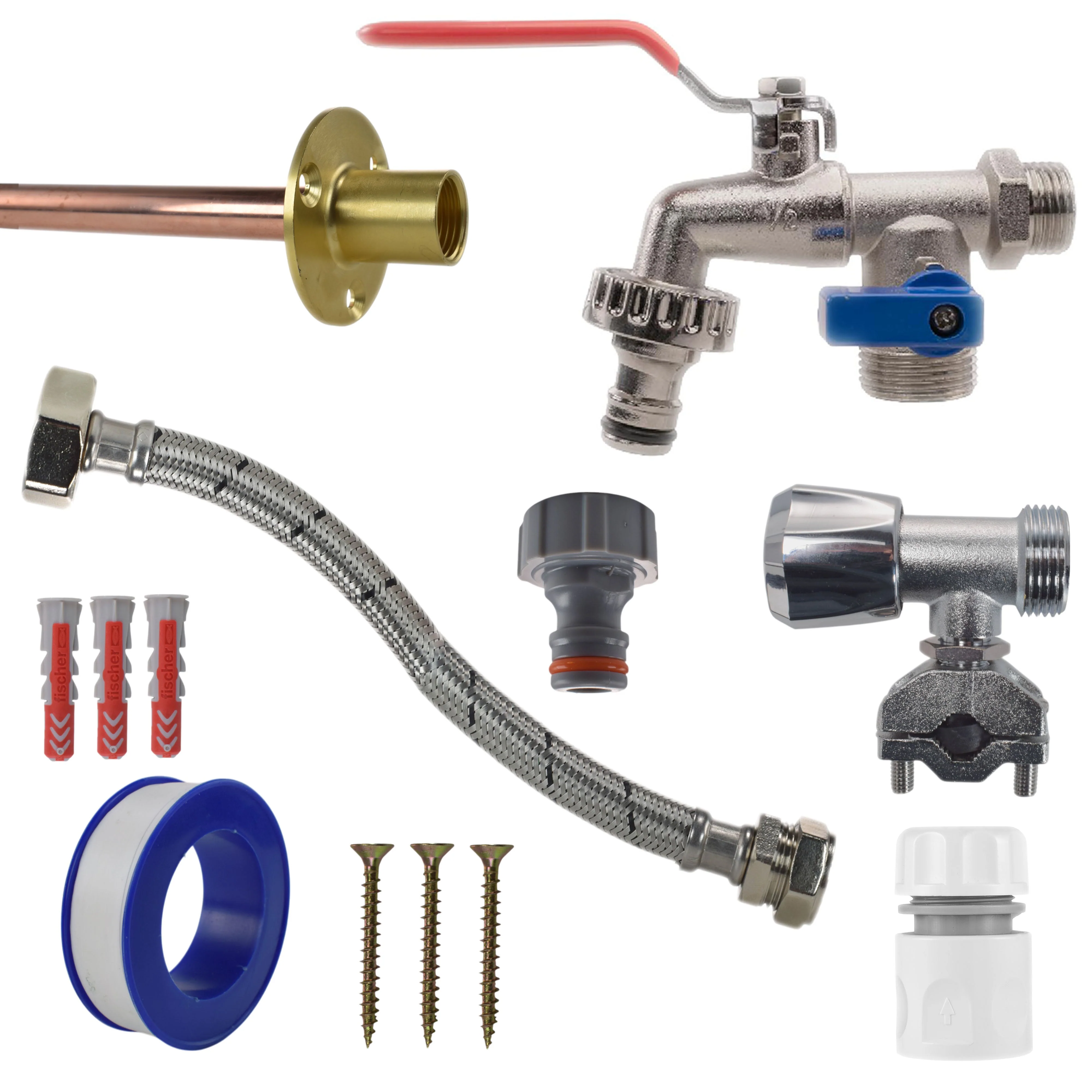 Double Lever Tap FULL Connection Kit - Image 19