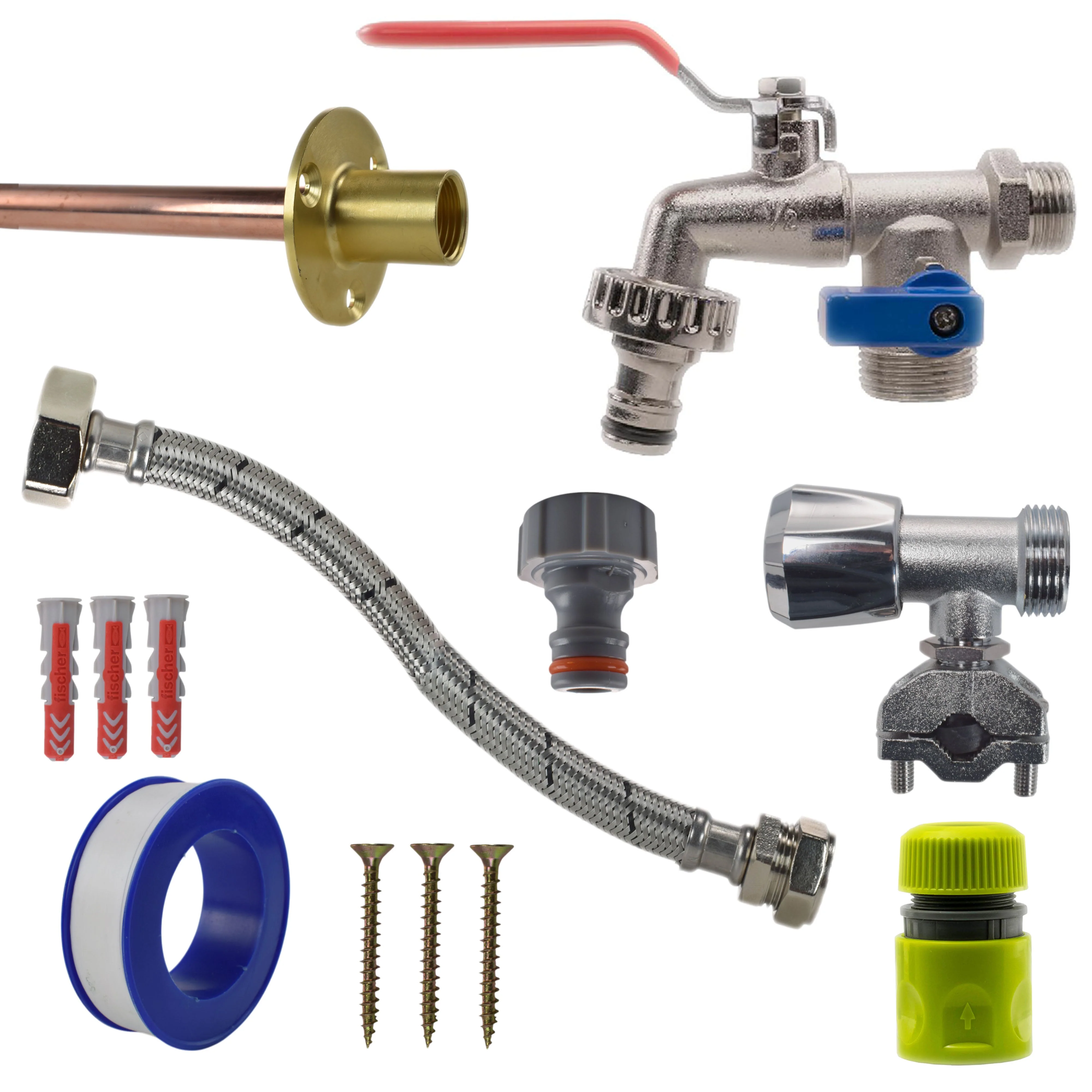 Double Lever Tap FULL Connection Kit - Image 20