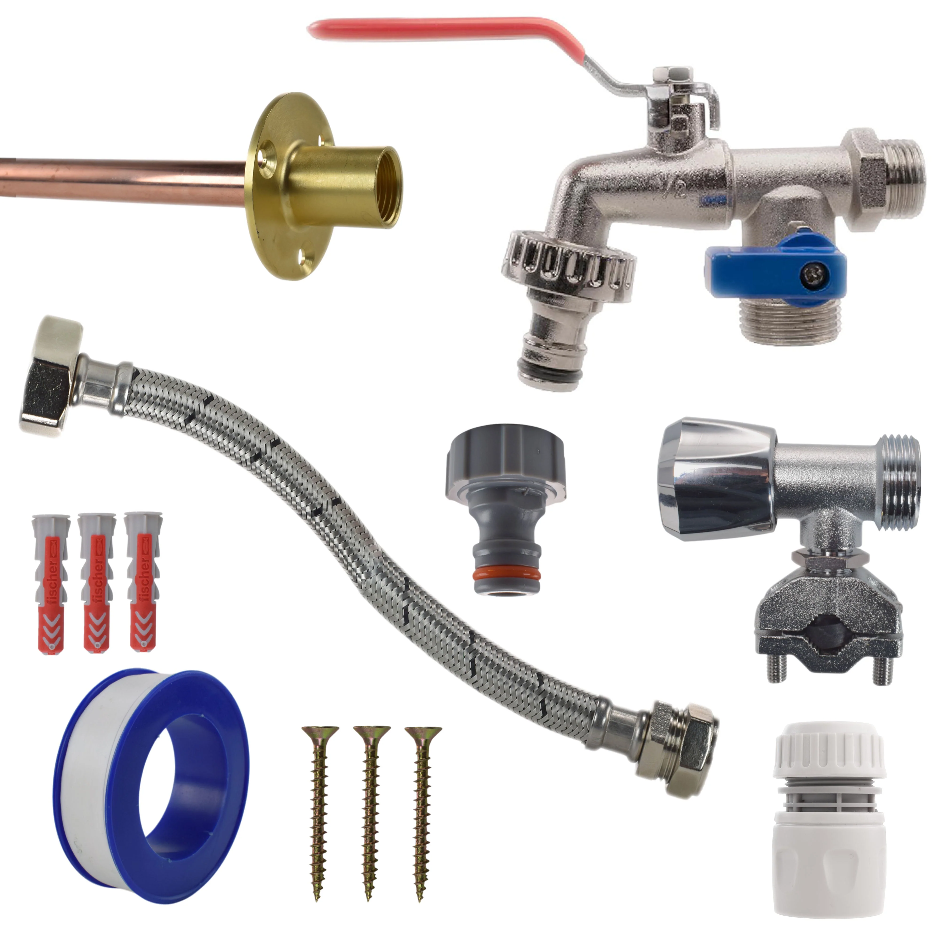 Double Lever Tap FULL Connection Kit - Image 22