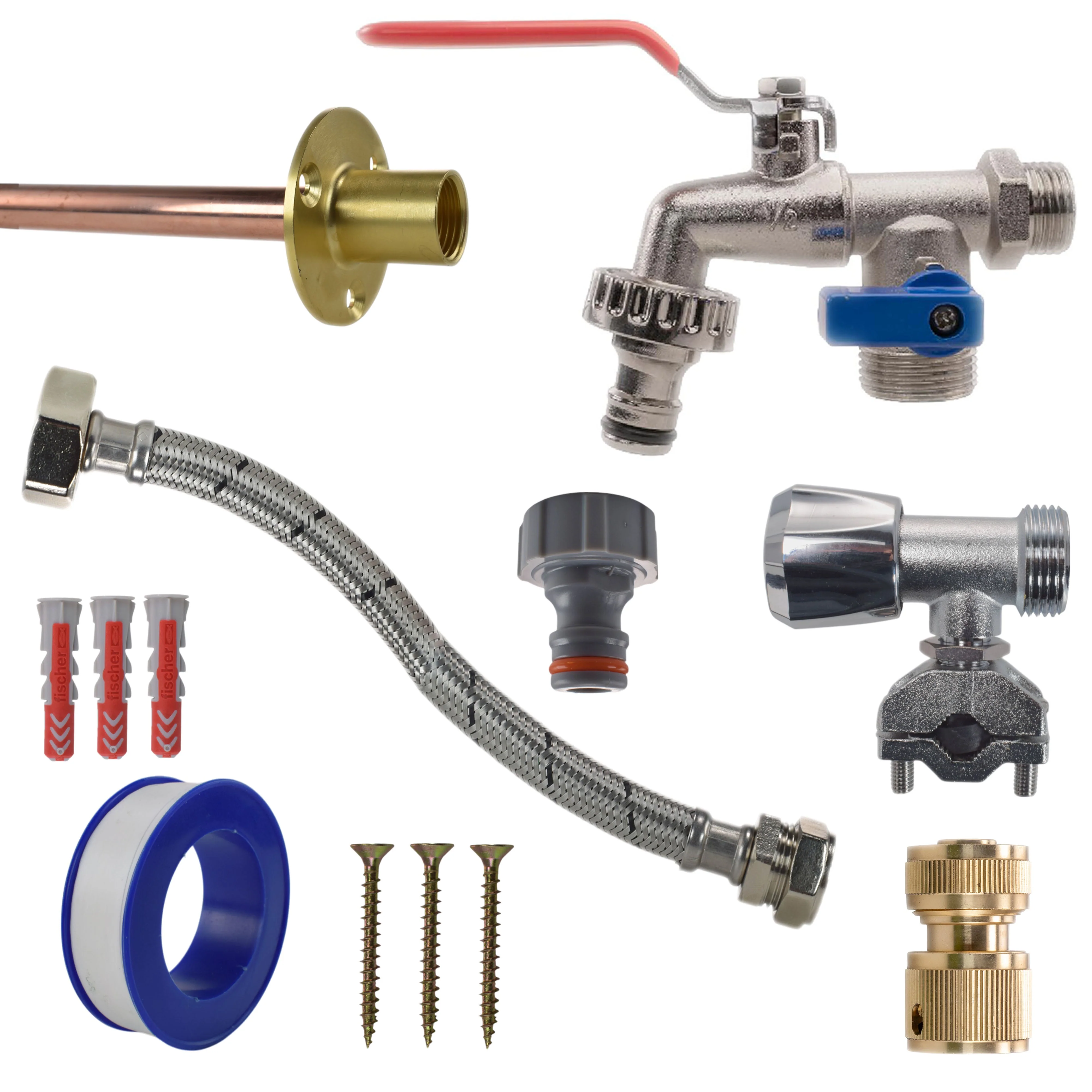Double Lever Tap FULL Connection Kit - Image 23