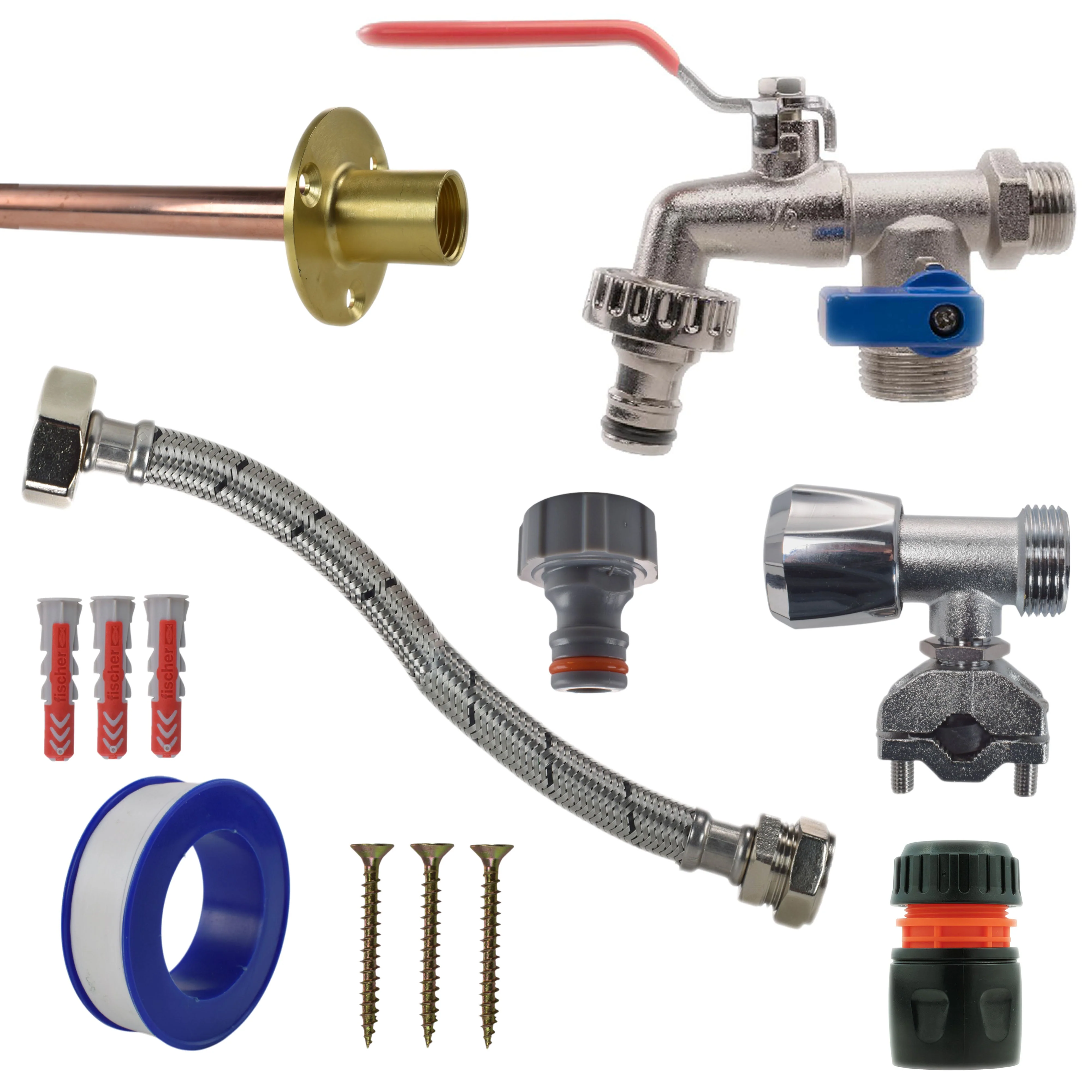 Double Lever Tap FULL Connection Kit - Image 25