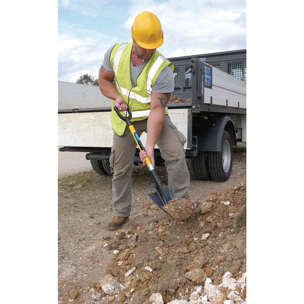 Draper Fibreglass Shafted Square Mouth Builders Shovel - Image 3