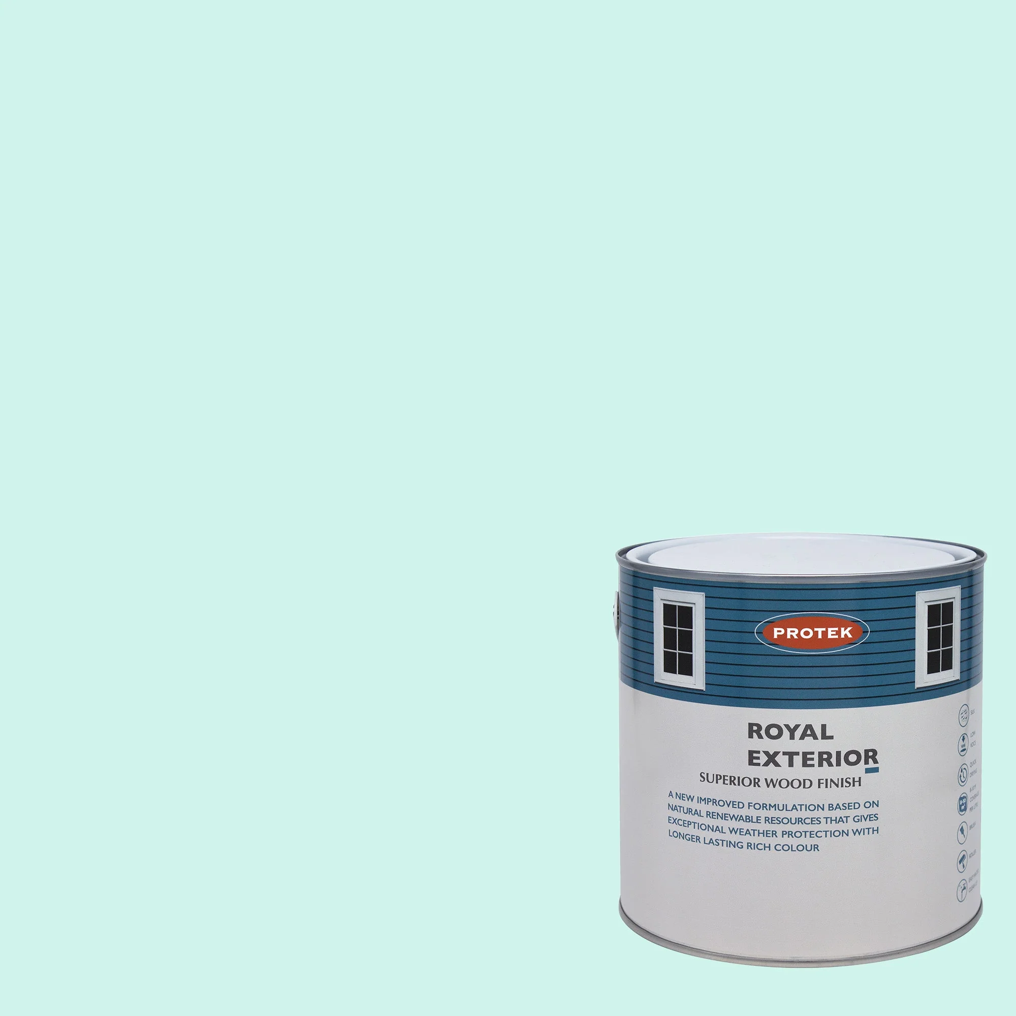 Egg Shell Blue - Royal Exterior Paint