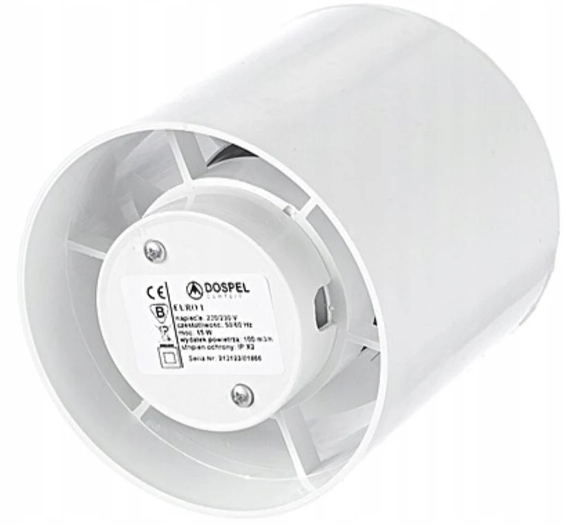 Euro 2 In Line Bathroom Fan 120mm - Image 4
