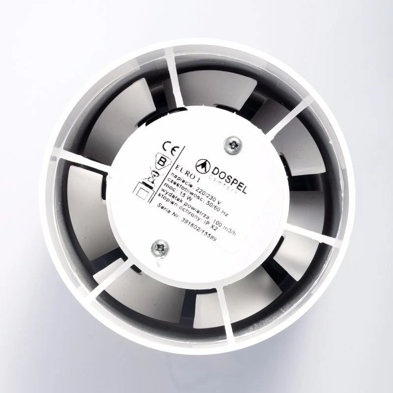 Euro 3 In Line Bathroom Fan 150mm - Image 6