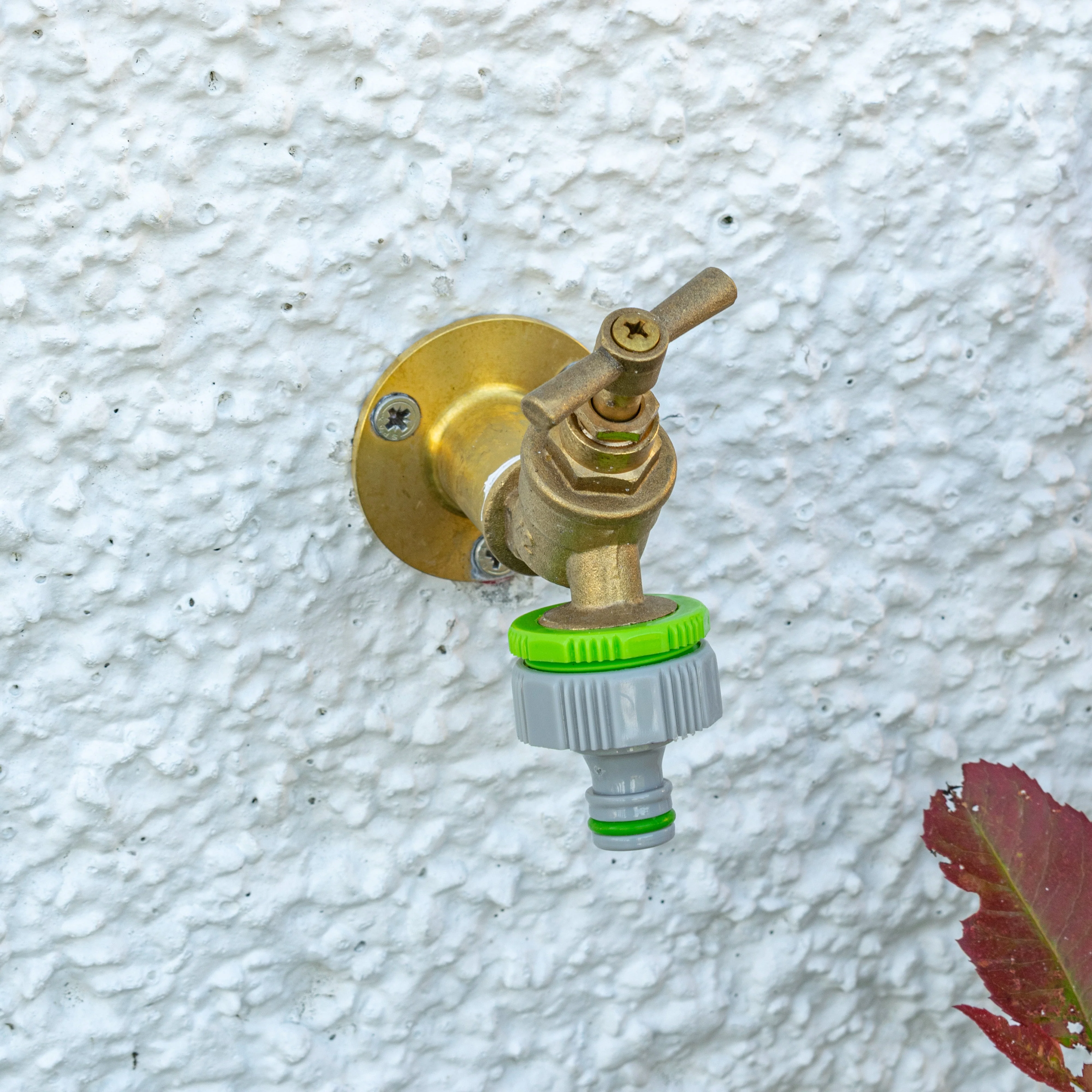 Female Tap Connector 1" or 3/4" BSP Female, Green/Gray - Image 11