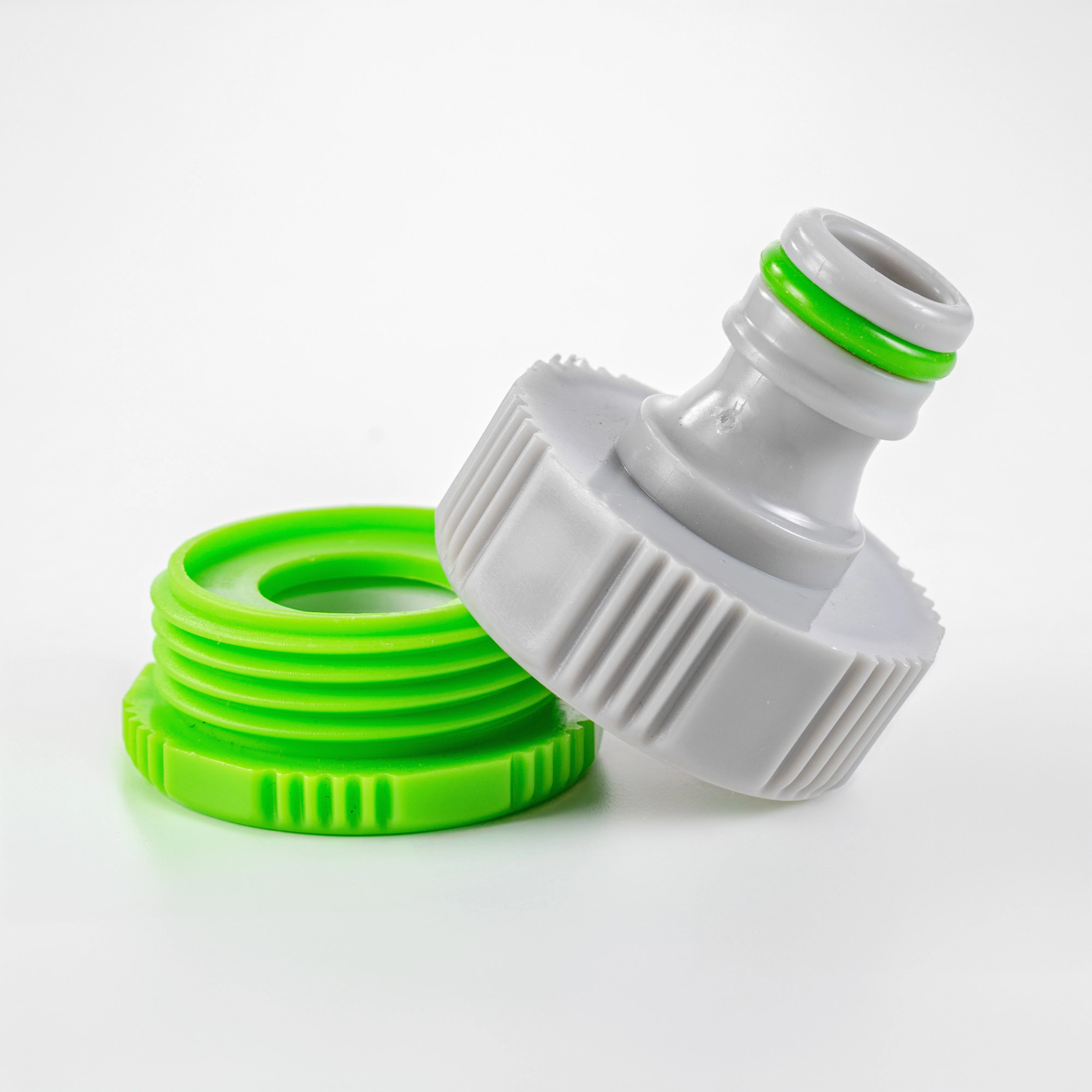 Female Tap Connector 1" or 3/4" BSP Female, Green/Gray - Image 18