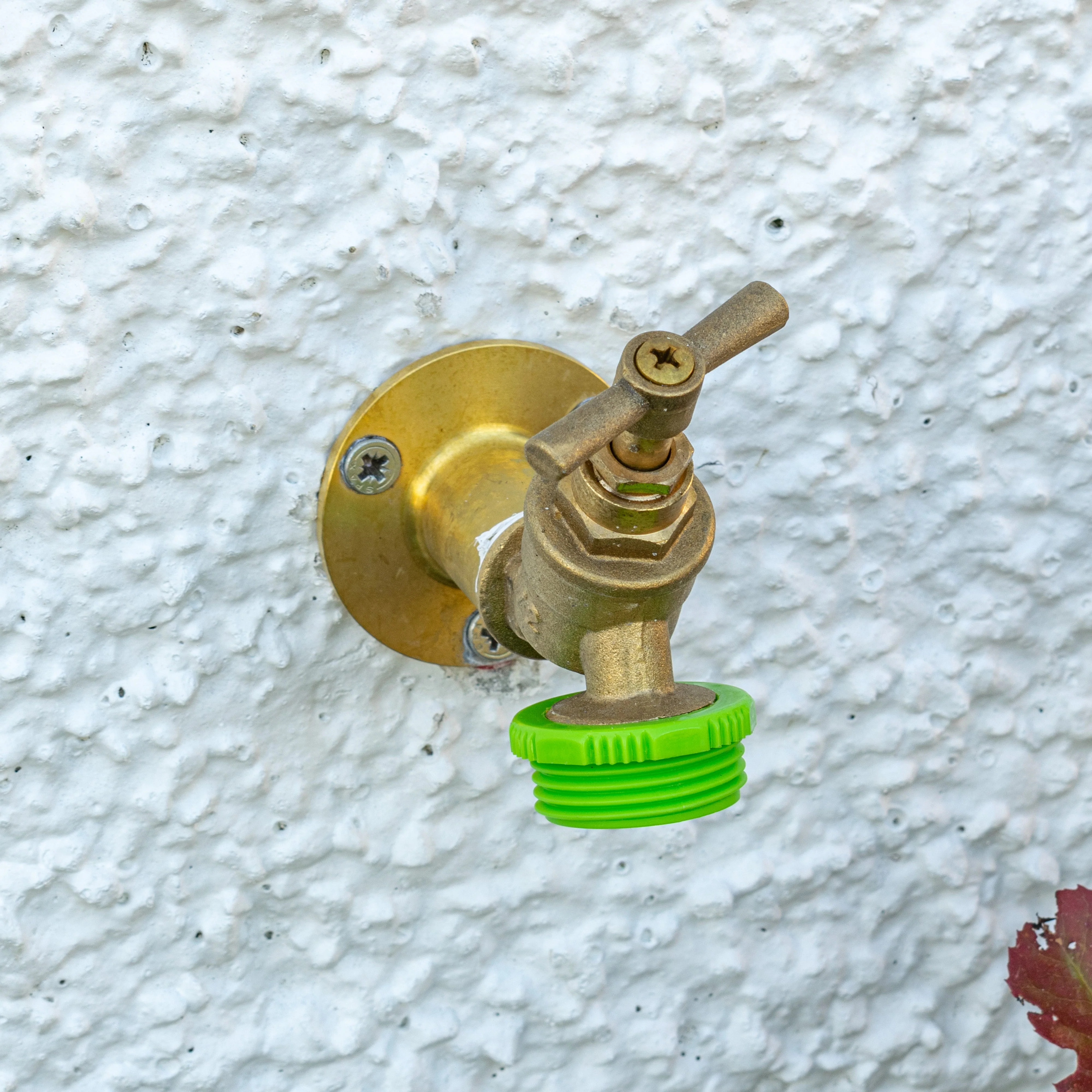 Female Tap Connector 1" or 3/4" BSP Female, Green/Gray - Image 2