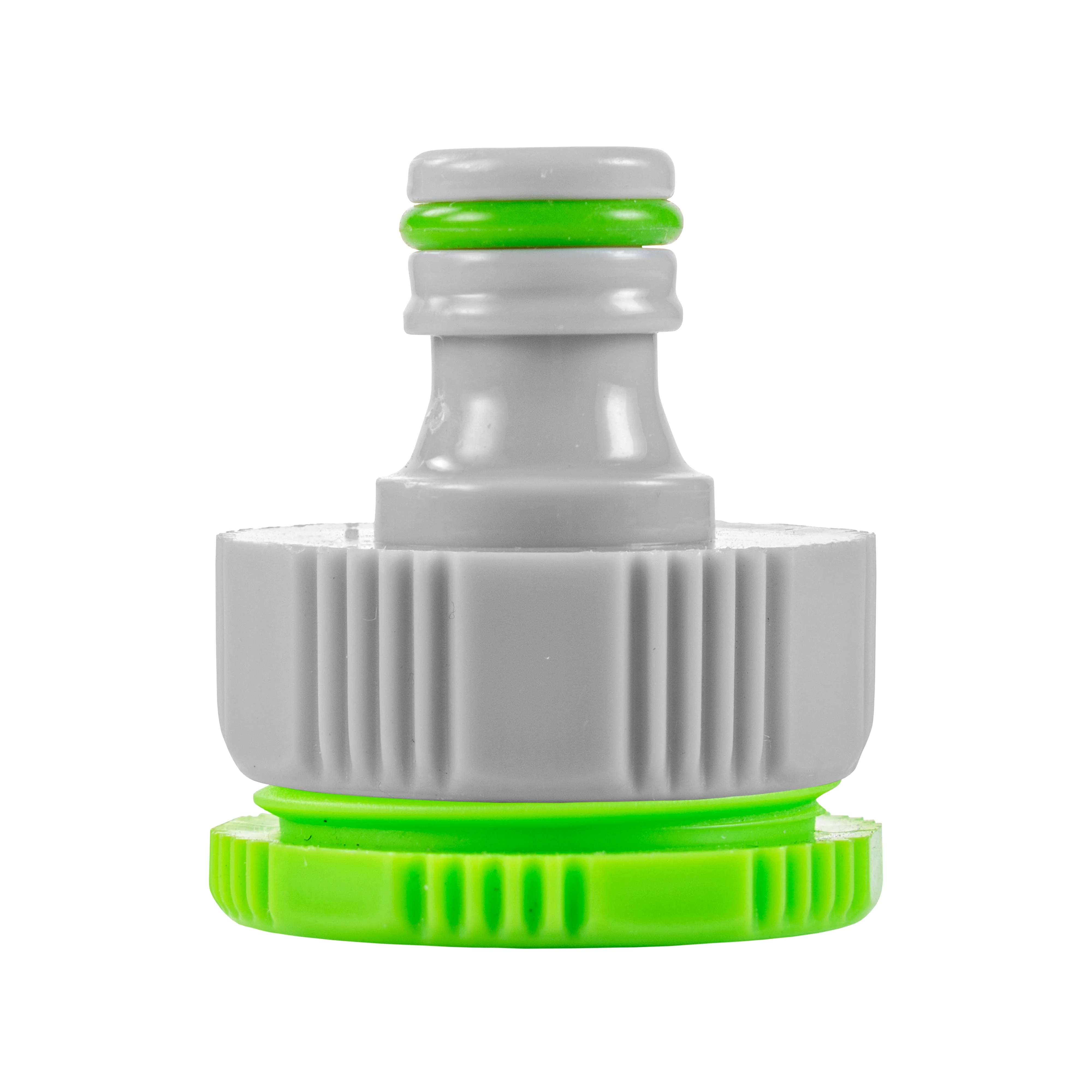 Female Tap Connector 1" or 3/4" BSP Female, Green/Gray - Image 20