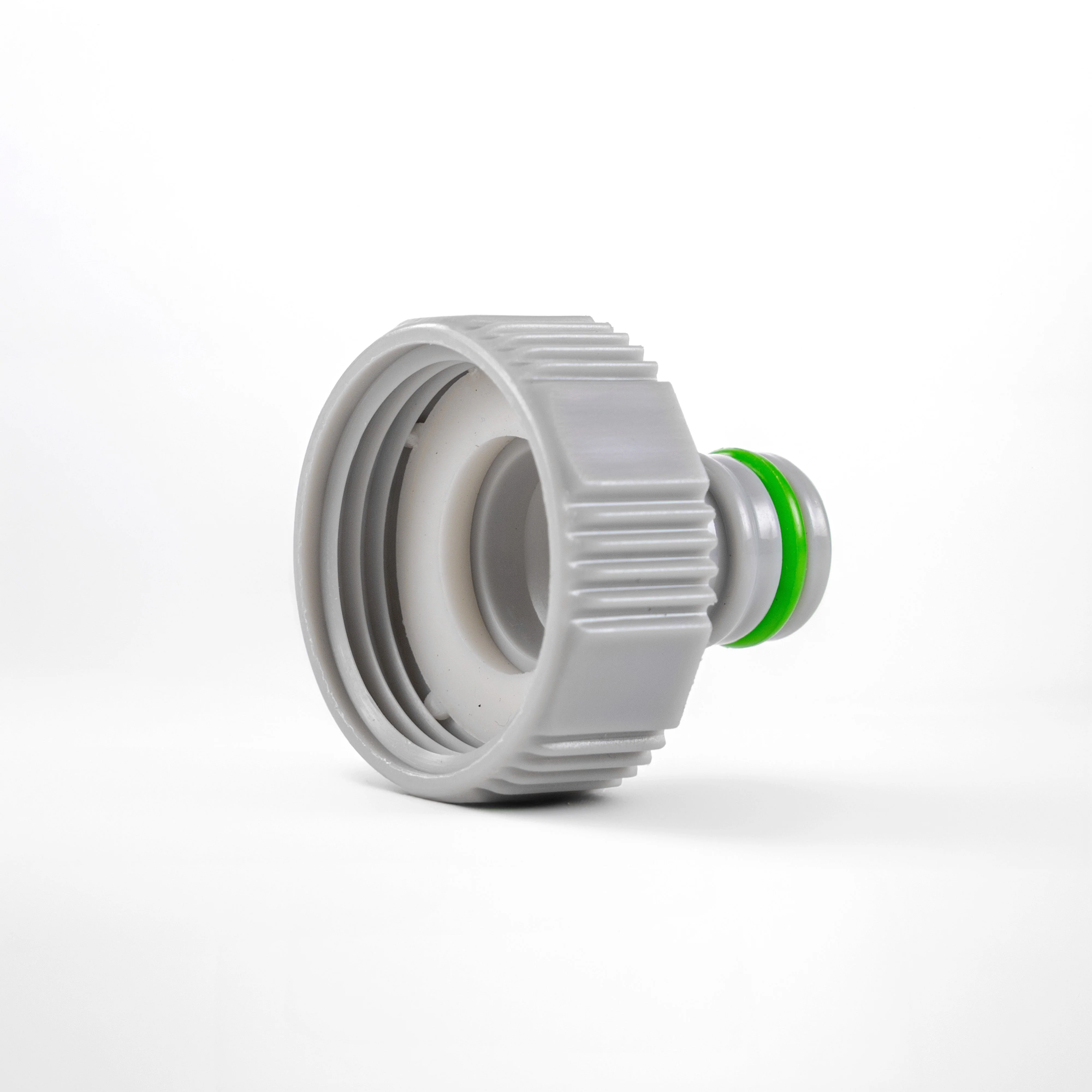 Female Tap Connector 1" or 3/4" BSP Female, Green/Gray - Image 21
