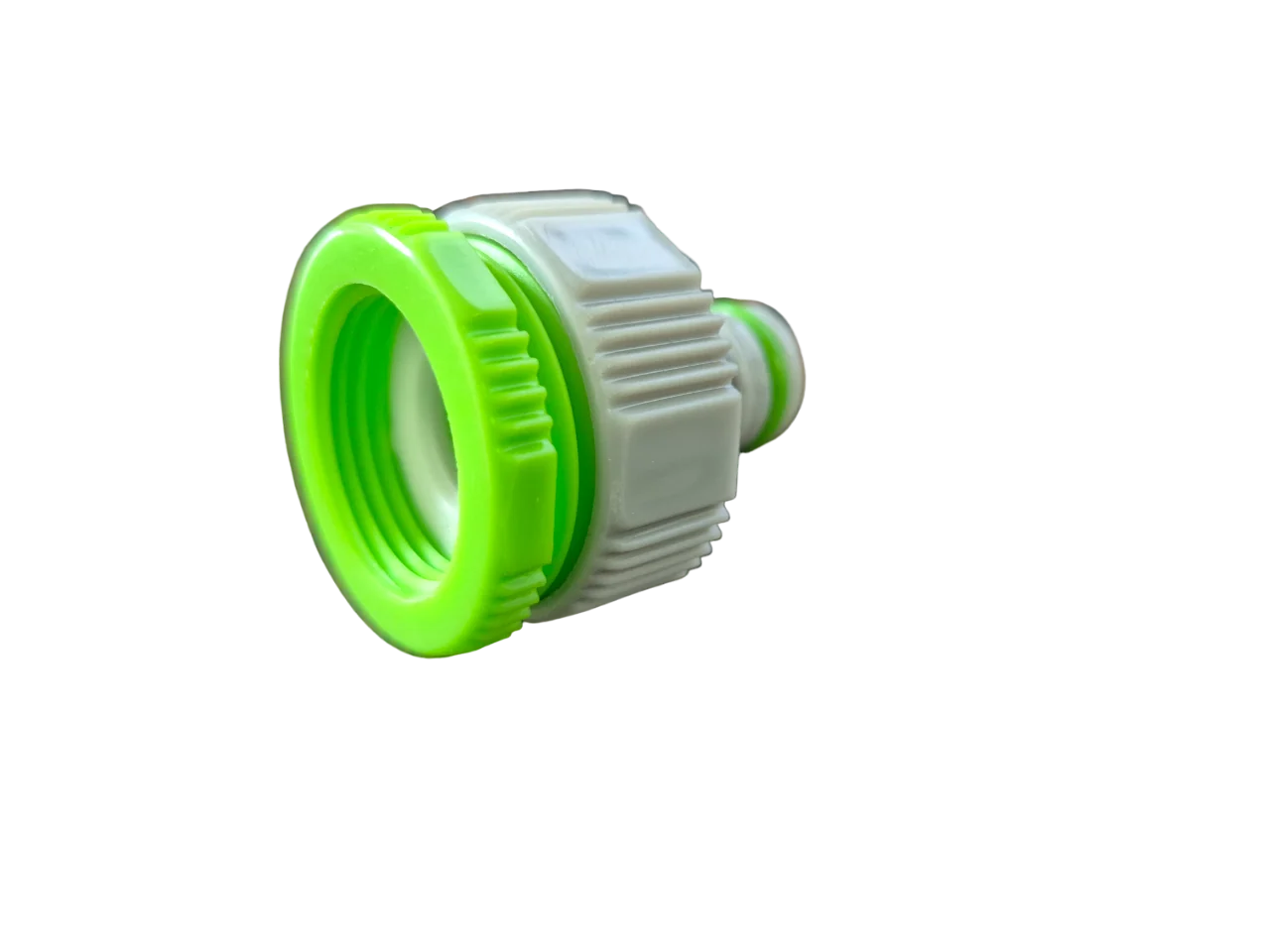 Female Tap Connector 1" or 3/4" BSP Female, Green/Gray - Image 23