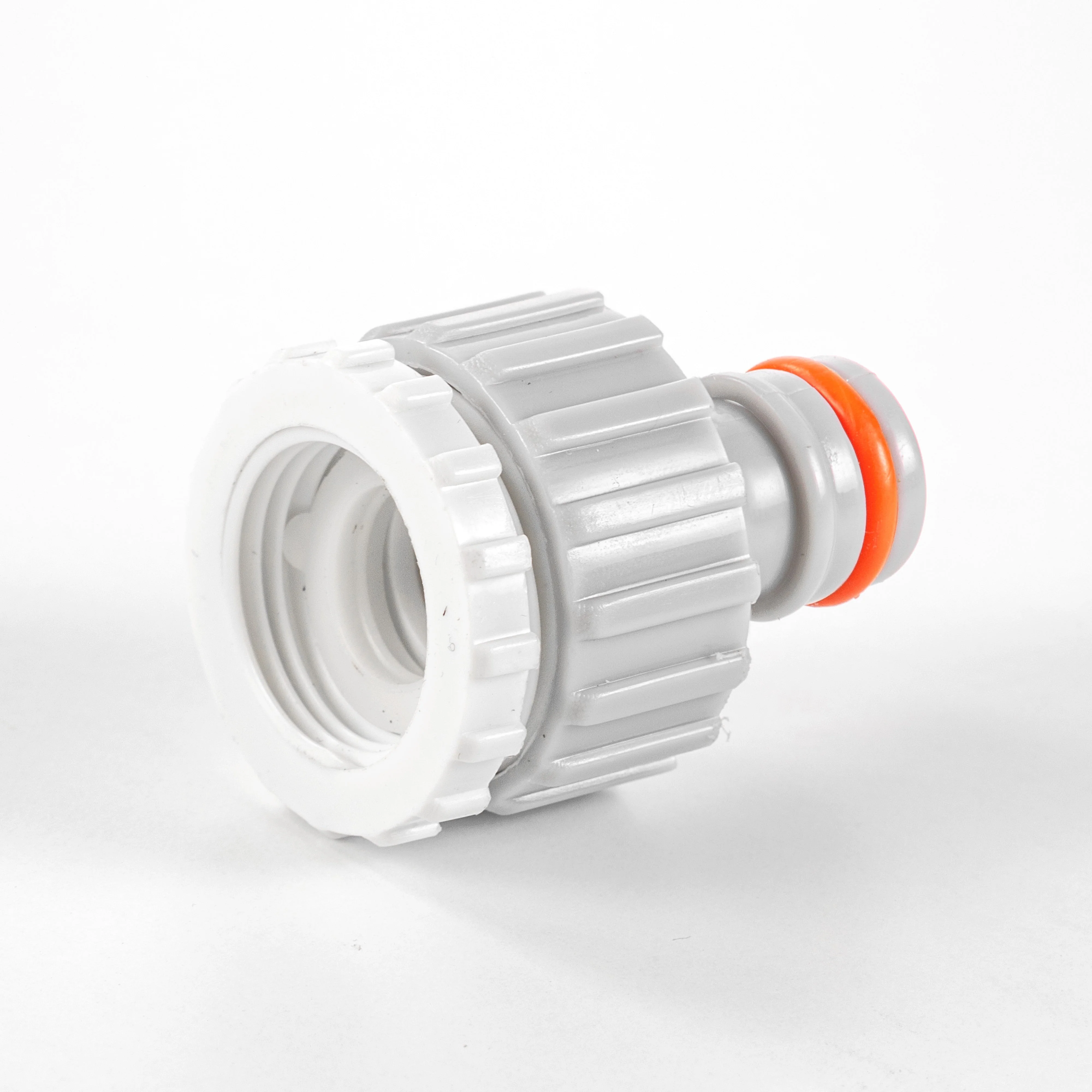Female Tap Connector 3/4" or 1/2" BSP Female, Gray/White - Image 3