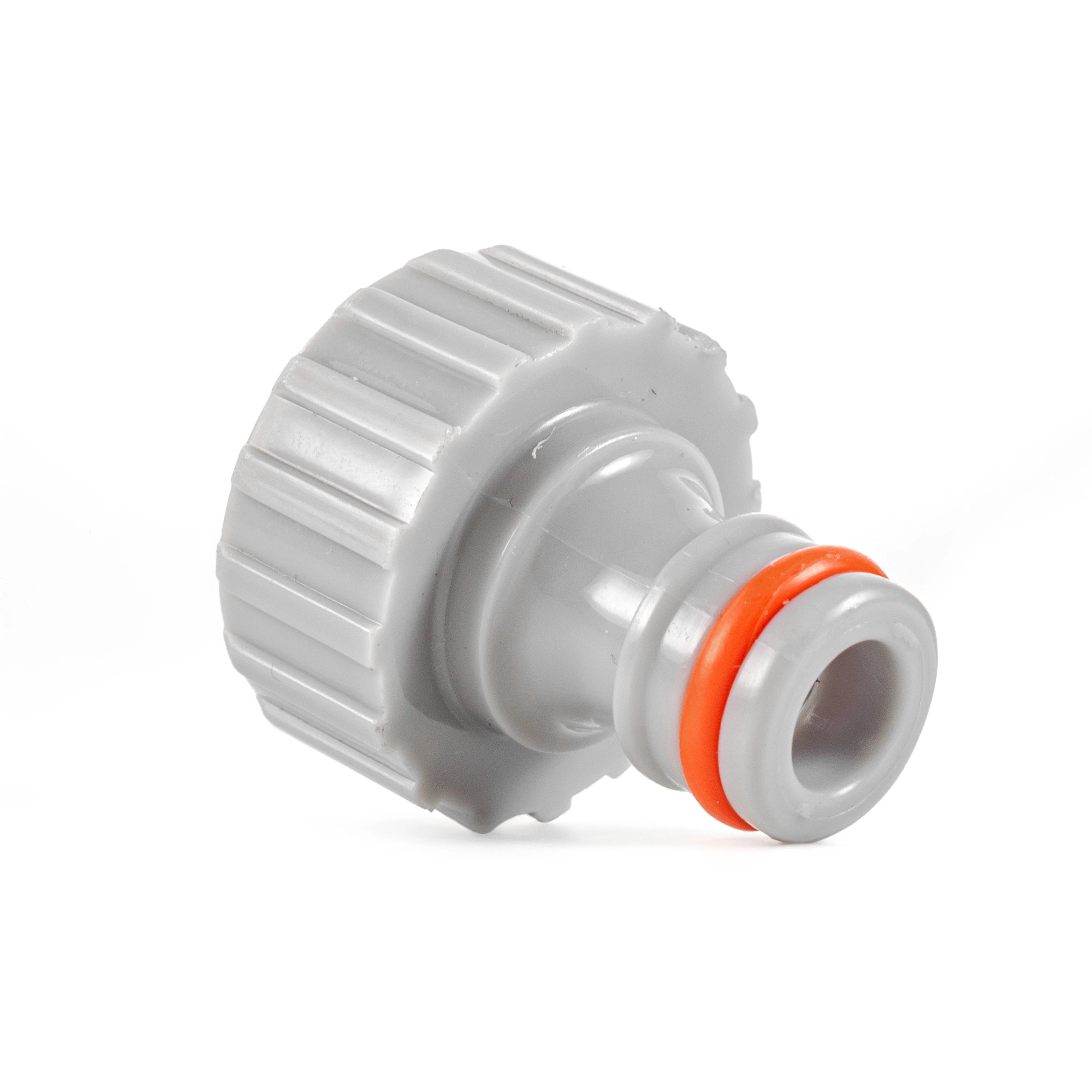 Female Tap Connector 3/4" or 1/2" BSP Female, Gray/White - Image 5
