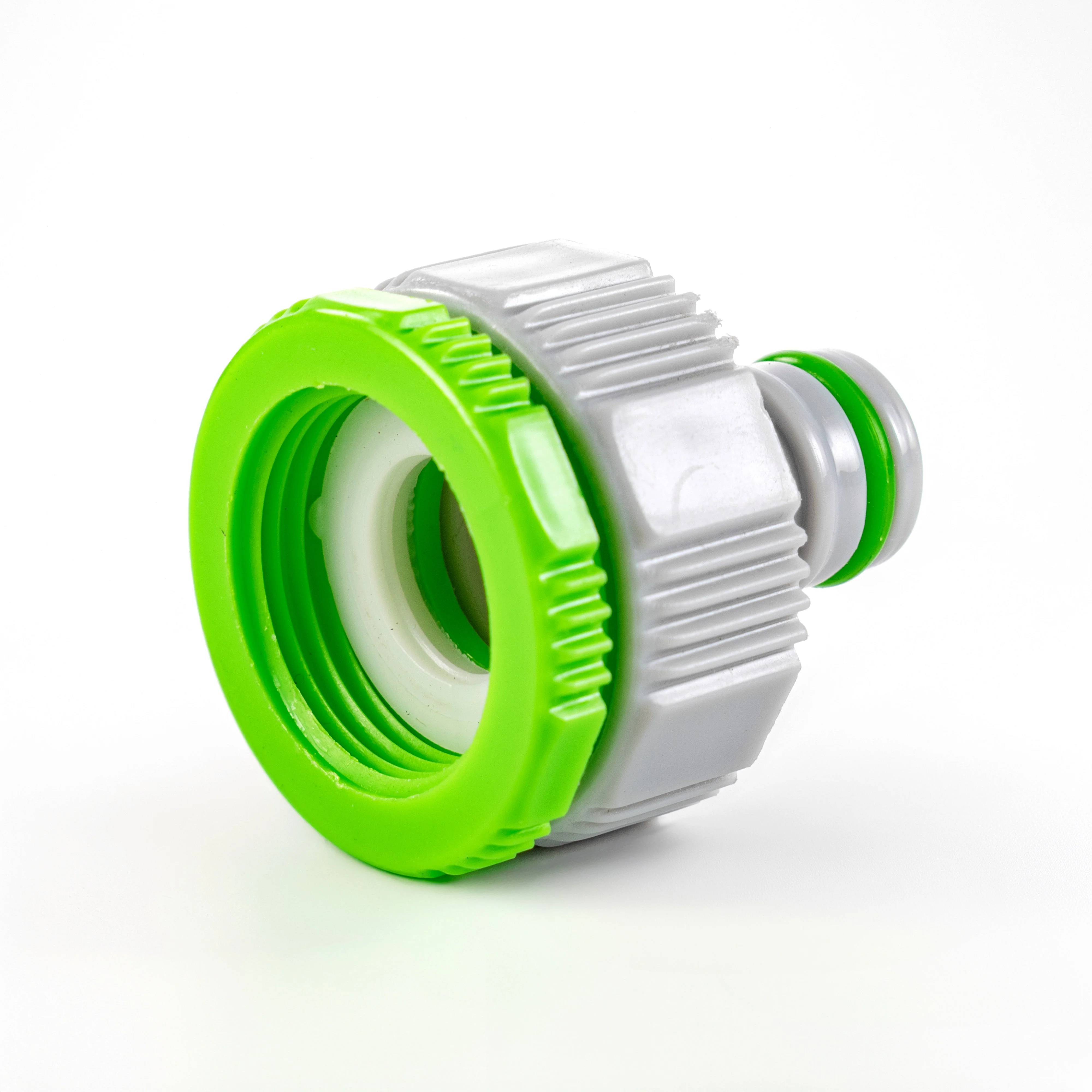 Female Tap Connector 3/4" or 1/2" BSP Female, Green/Gray - Image 11