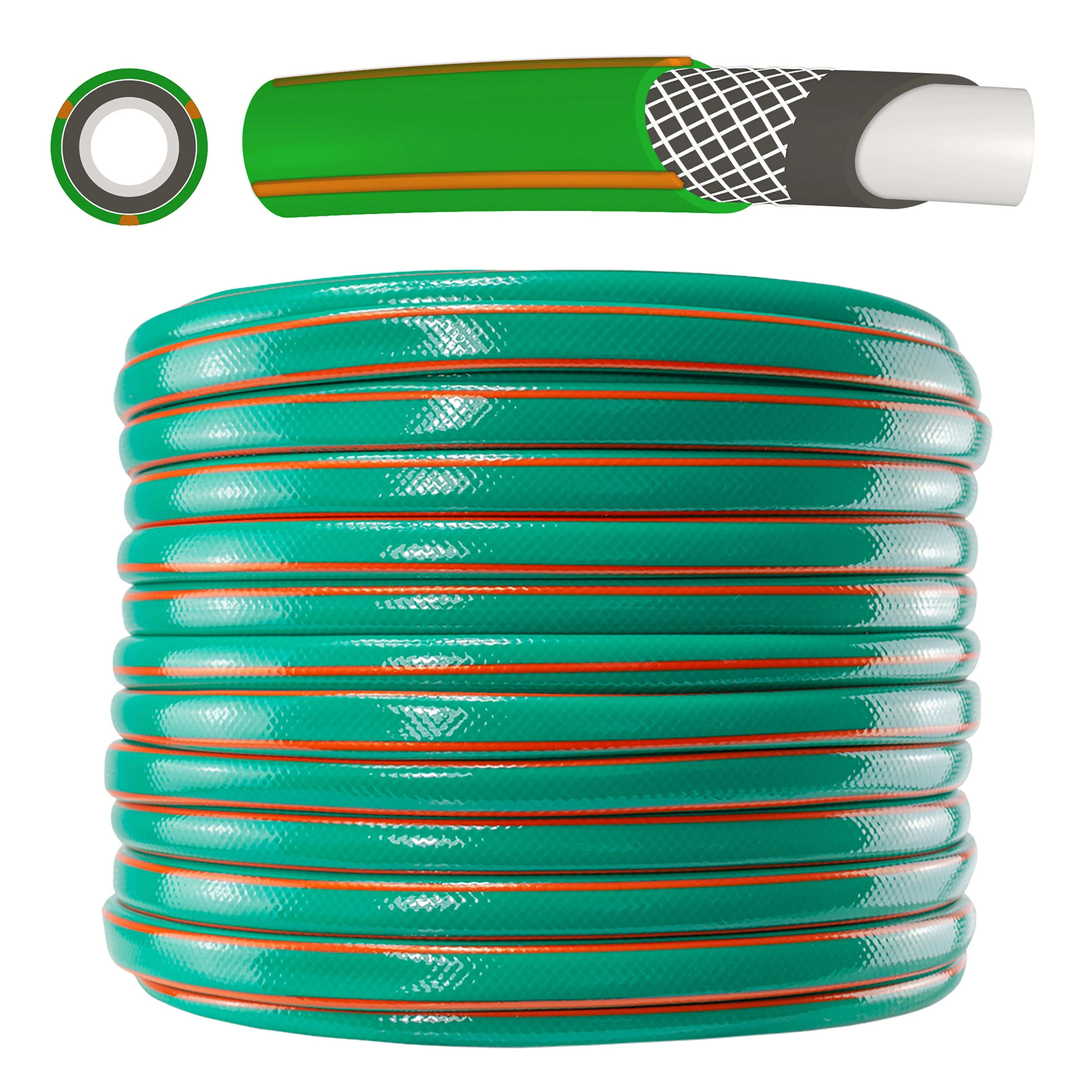 Garden Hose Set Economy Pipe (White Connectors) - Image 9