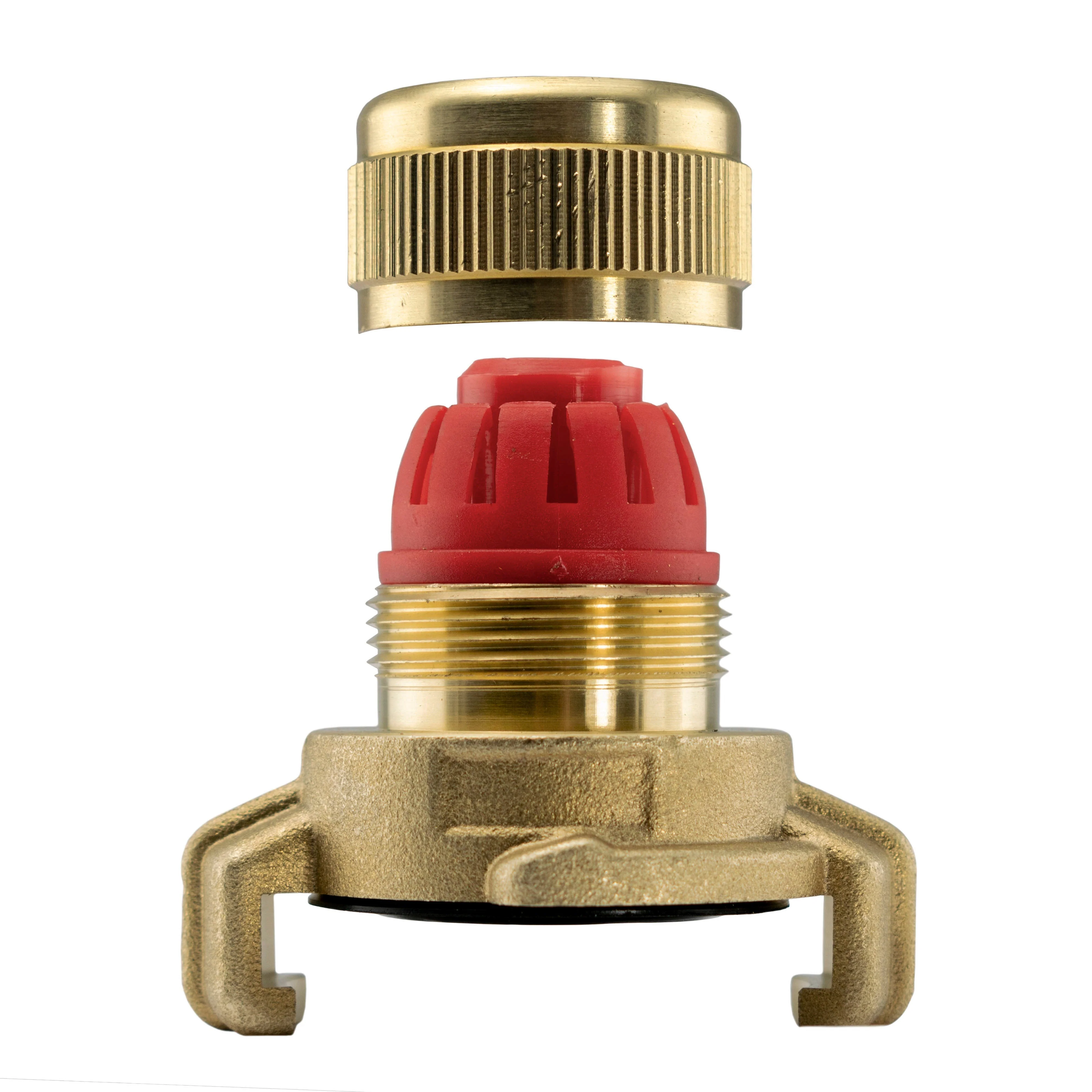 Geka Type Brass Claw Set – 13mm Barb and 3/4” Hose Connector - Image 3