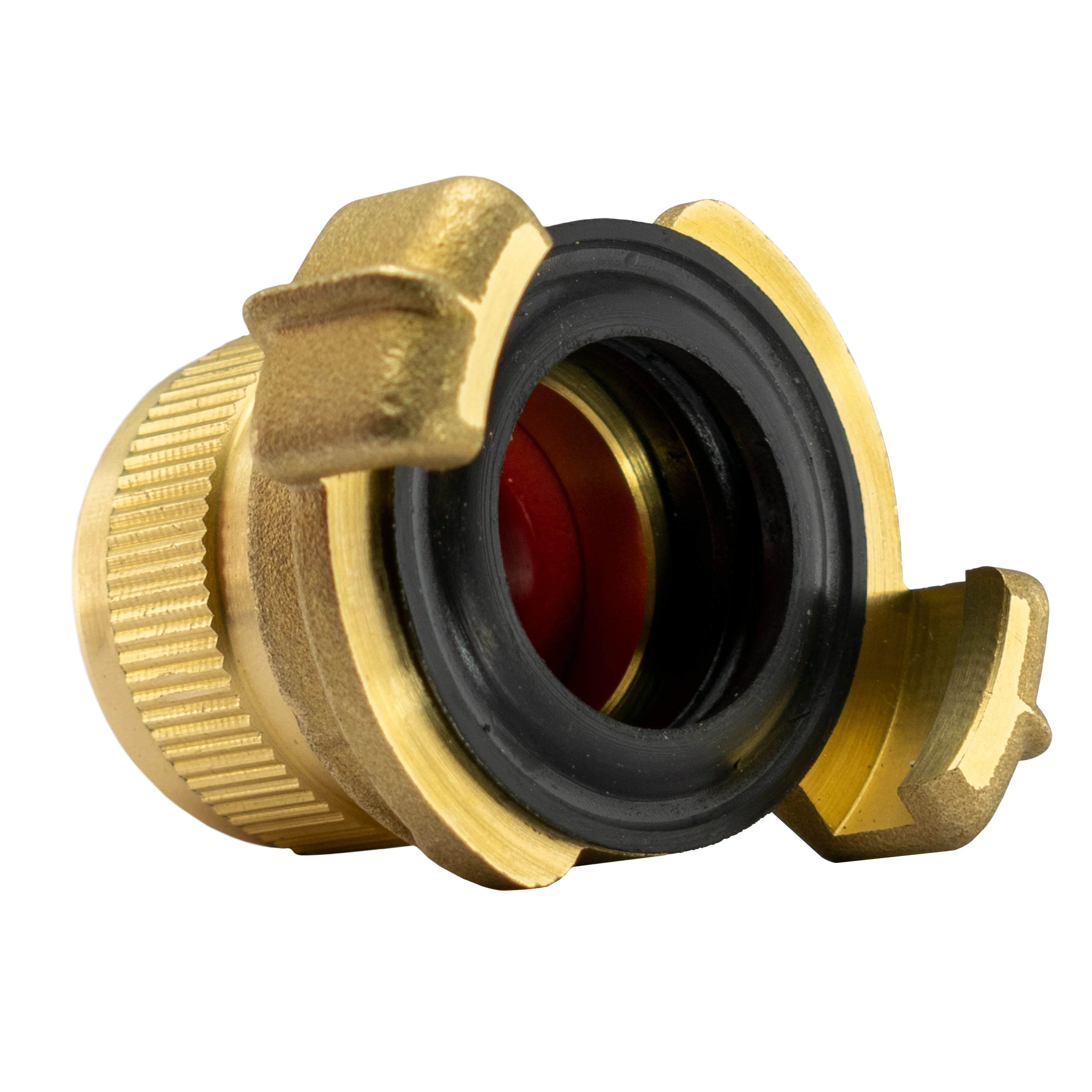 Geka Type Brass Claw Set – 19mm Barb and 3/4” Hose Connector - Image 3