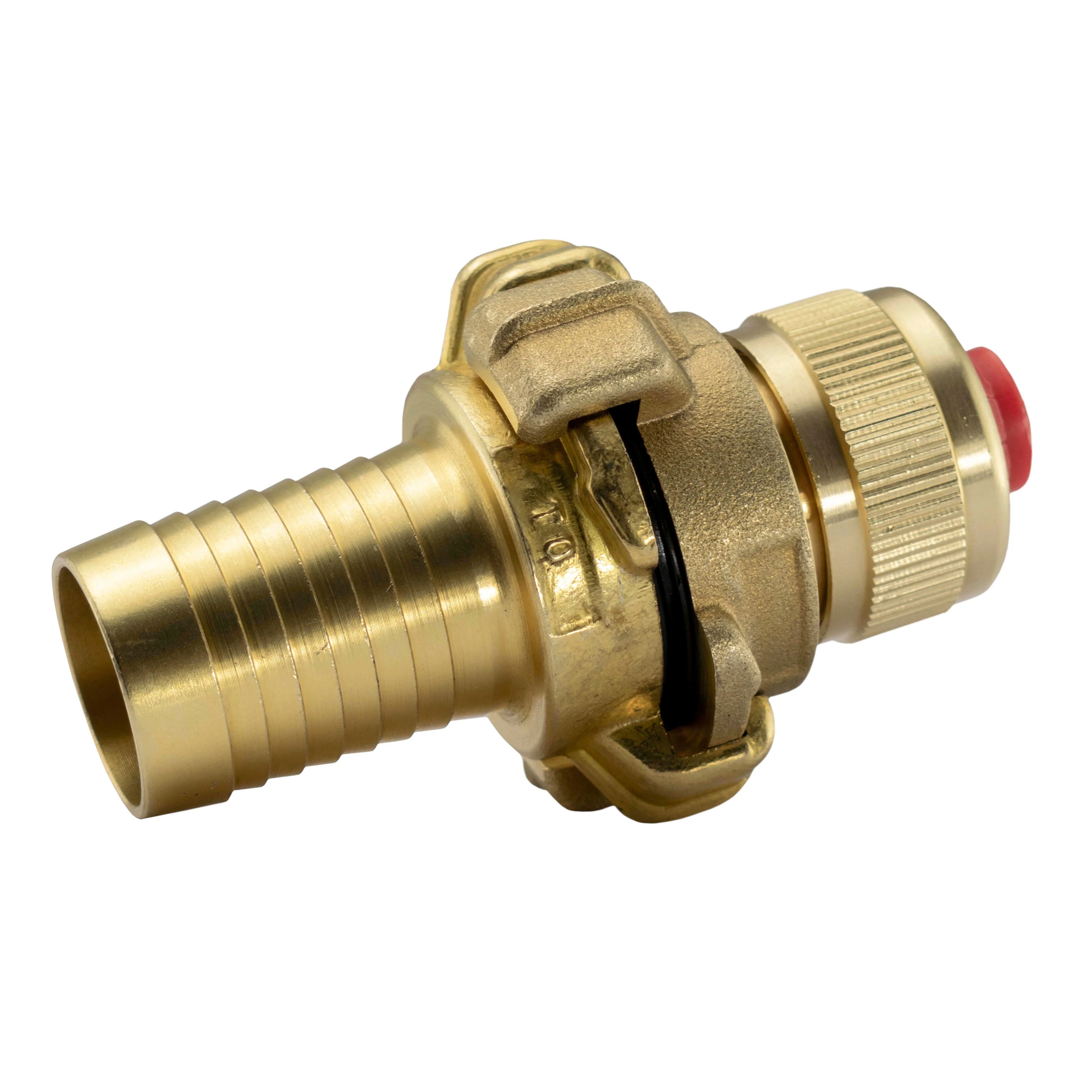 Geka Type Brass Claw Set – 25mm Barb and 3/4” Hose Connector - Image 2